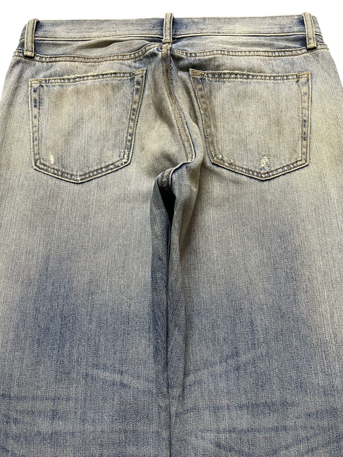 Japanese Brand Vintage Japanese Uniqlo Mud Faded Wash Distressed Jeans Size US 34 / EU 50 - 5 Thumbnail
