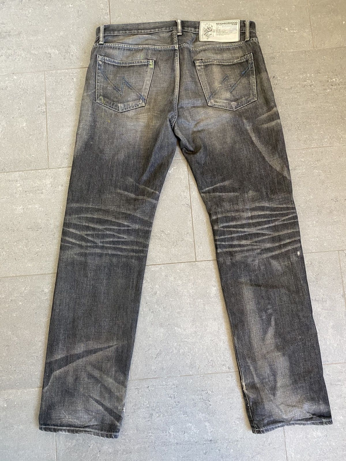 Neighborhood (RARE) Neighbourhood Narrow Straight Denim Size US 36 / EU 52 - 4 Thumbnail