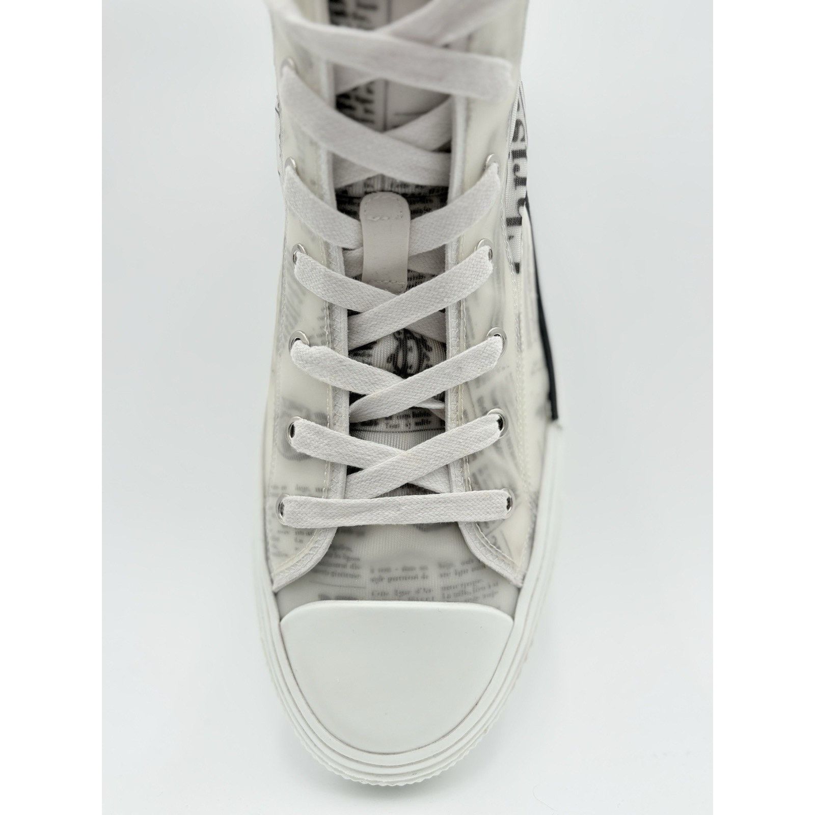 Dior Dior B23 High ' Newsprint ' | SUPER CLEAN! Size US 12 / EU 45 - 11 Thumbnail