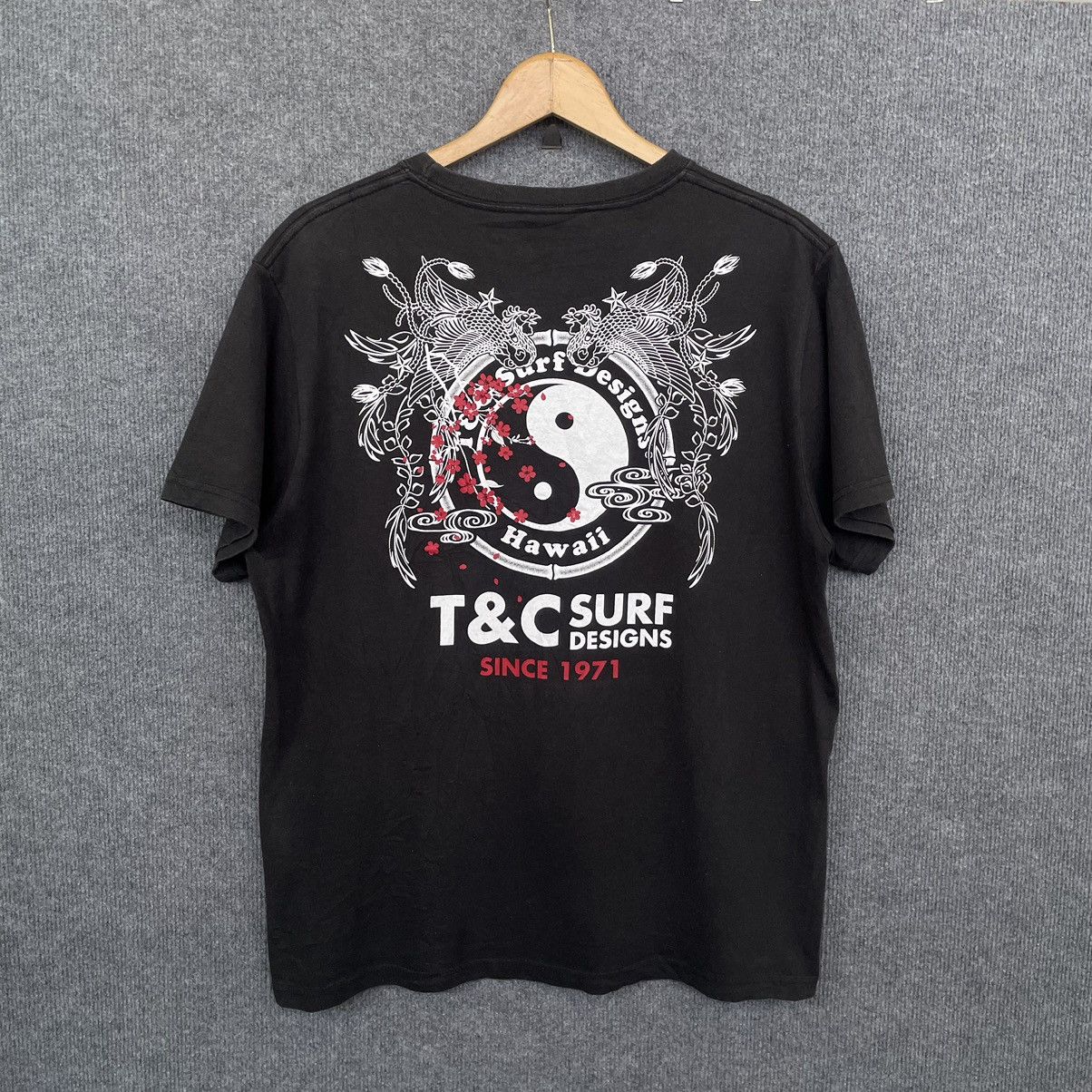 Vintage Y2K T&C Surf Affliction Sukajan Ed Hardy Karakuri Style Tee Size US L / EU 52-54 / 3 - 1 Thumbnail