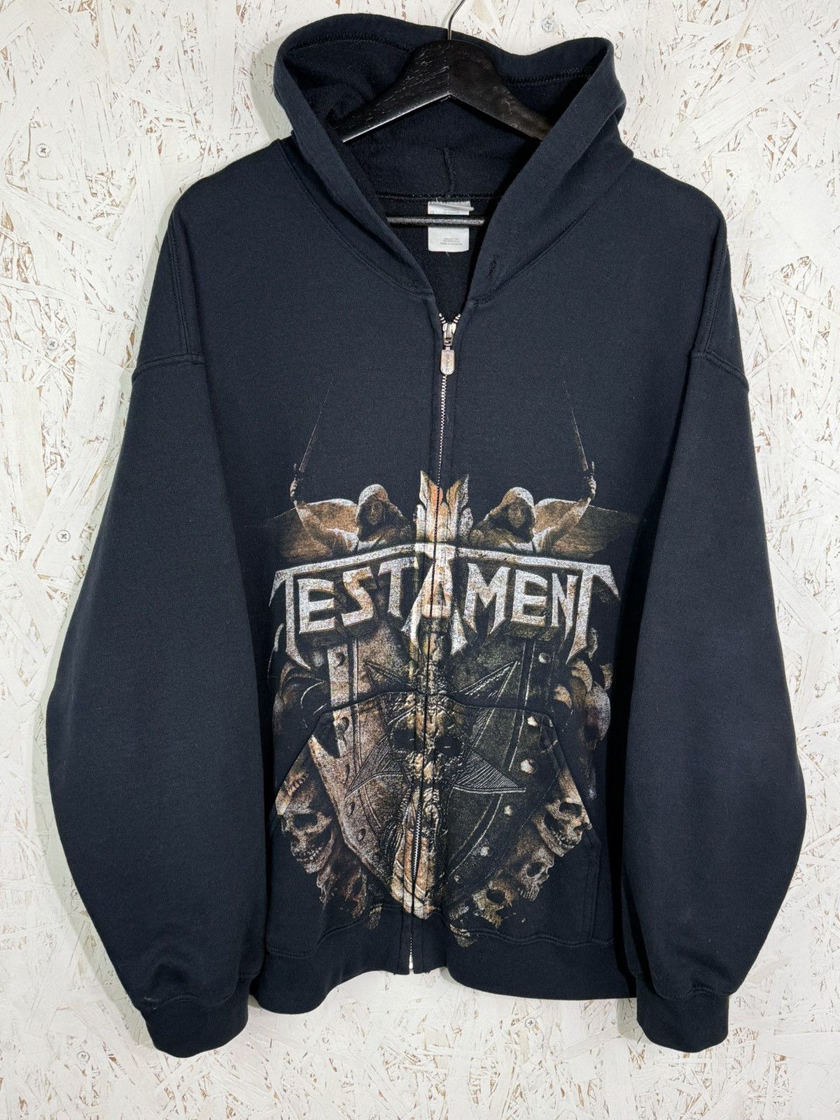 Band Tees Testament Damnation Vacation 2008 Thrash Metal Zip Hoodie L Size US L / EU 52-54 / 3 - 1 Thumbnail