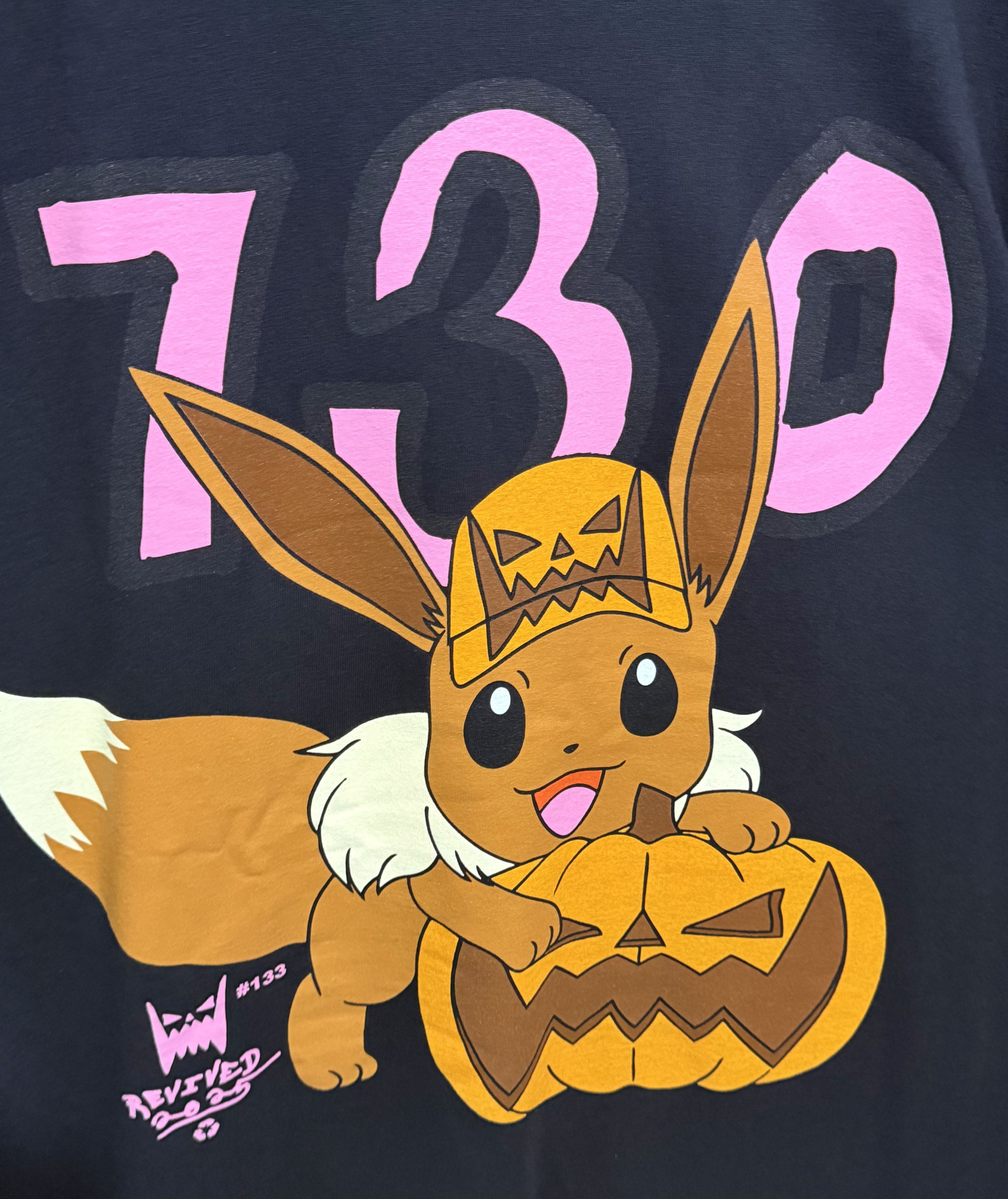 Asspizza Asspizza Revived Halloween Eevee Pokémon T Shirt Size US XXL / EU 58 / 5 - 2 Thumbnail