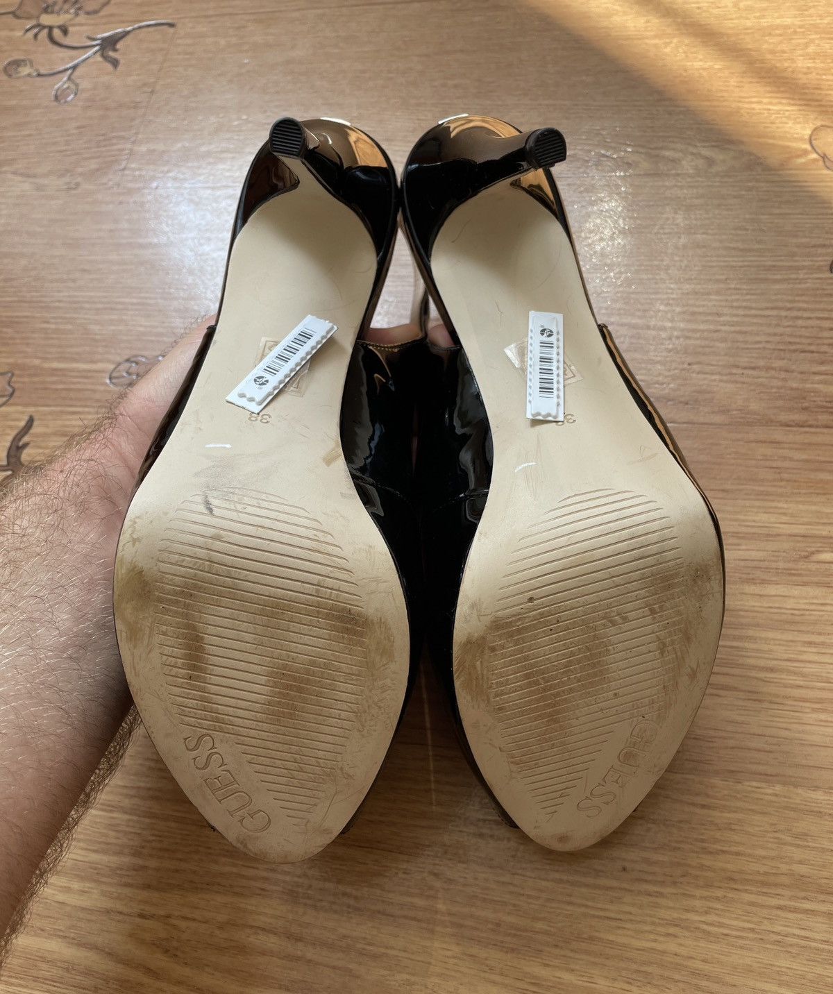 Guess Guess Black Heels Size US 8 / IT 38 - 9 Thumbnail