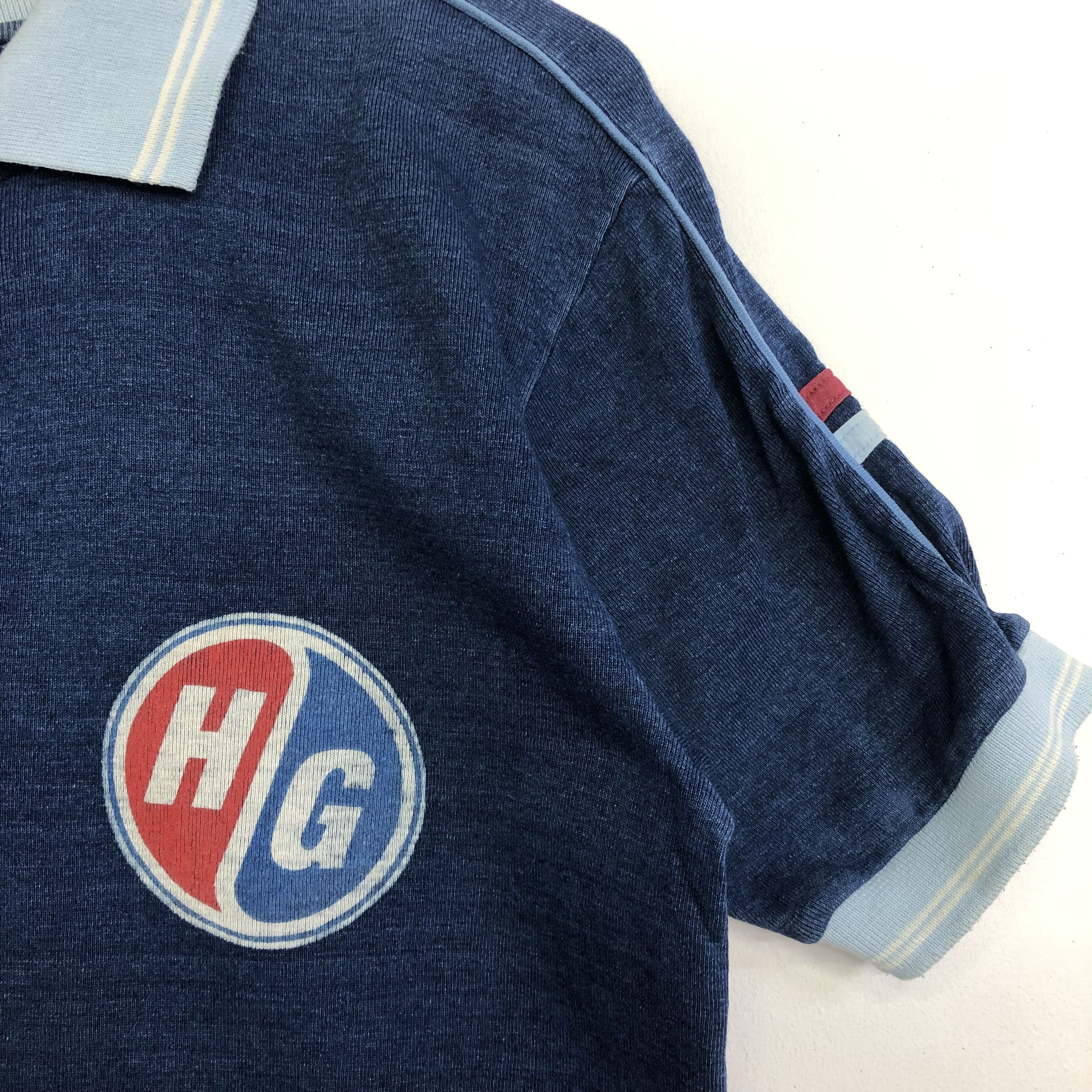 Hysteric Glamour HYSTERIC GLAMOUR VINTAGE POLO RINGER SHIRT Size US M / EU 48-50 / 2 - 4 Thumbnail