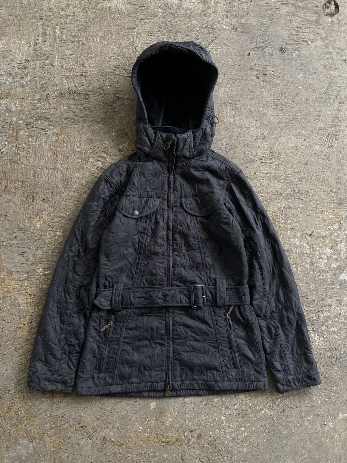 Barbour 1990s Barbour - Grace Polar Quilted Jacket Size M / US 6-8 / IT 42-44 - 1 Thumbnail