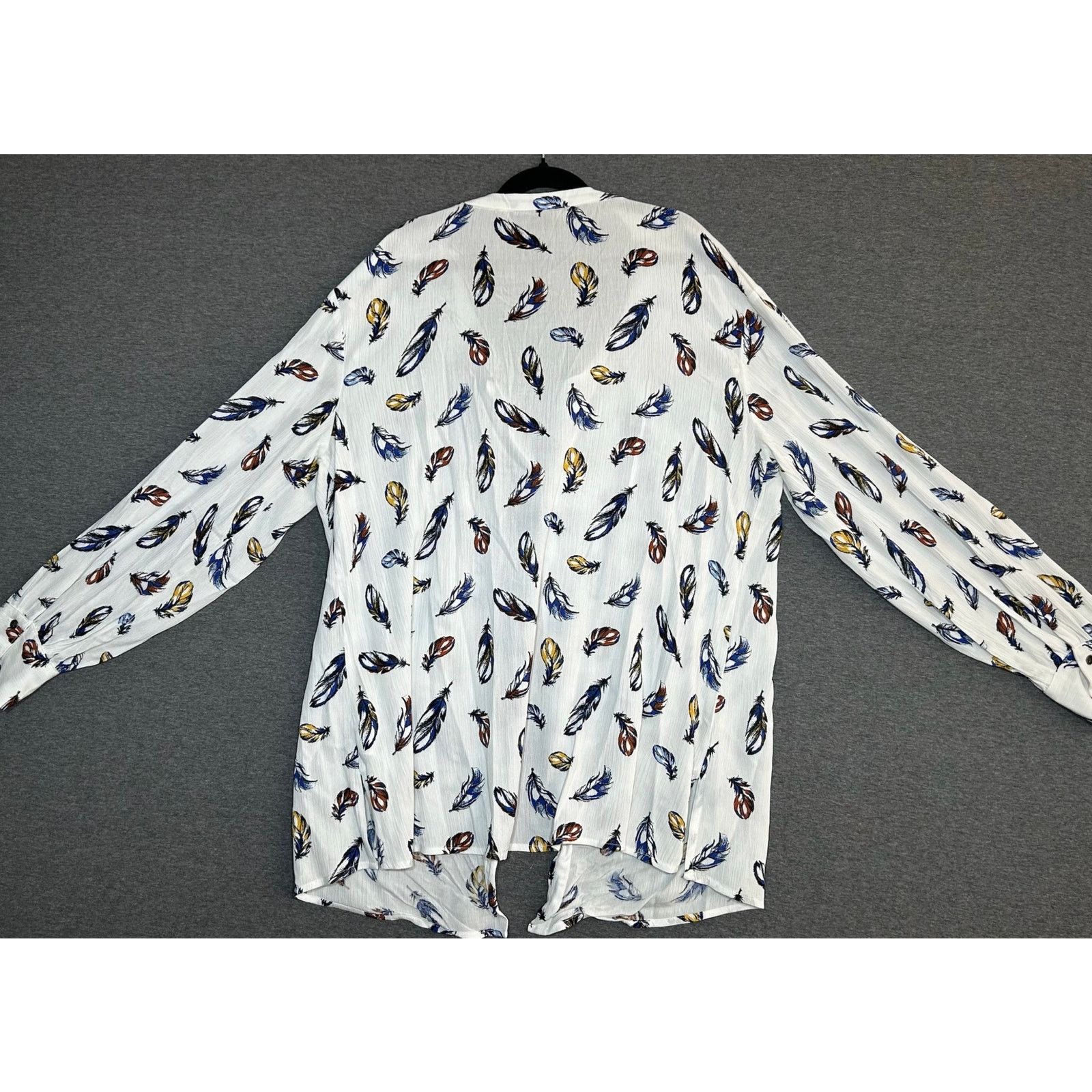 Other A.N.A. A New Approach | Feather Print Button Down | Small Size S / US 4 / IT 40 - 2 Thumbnail