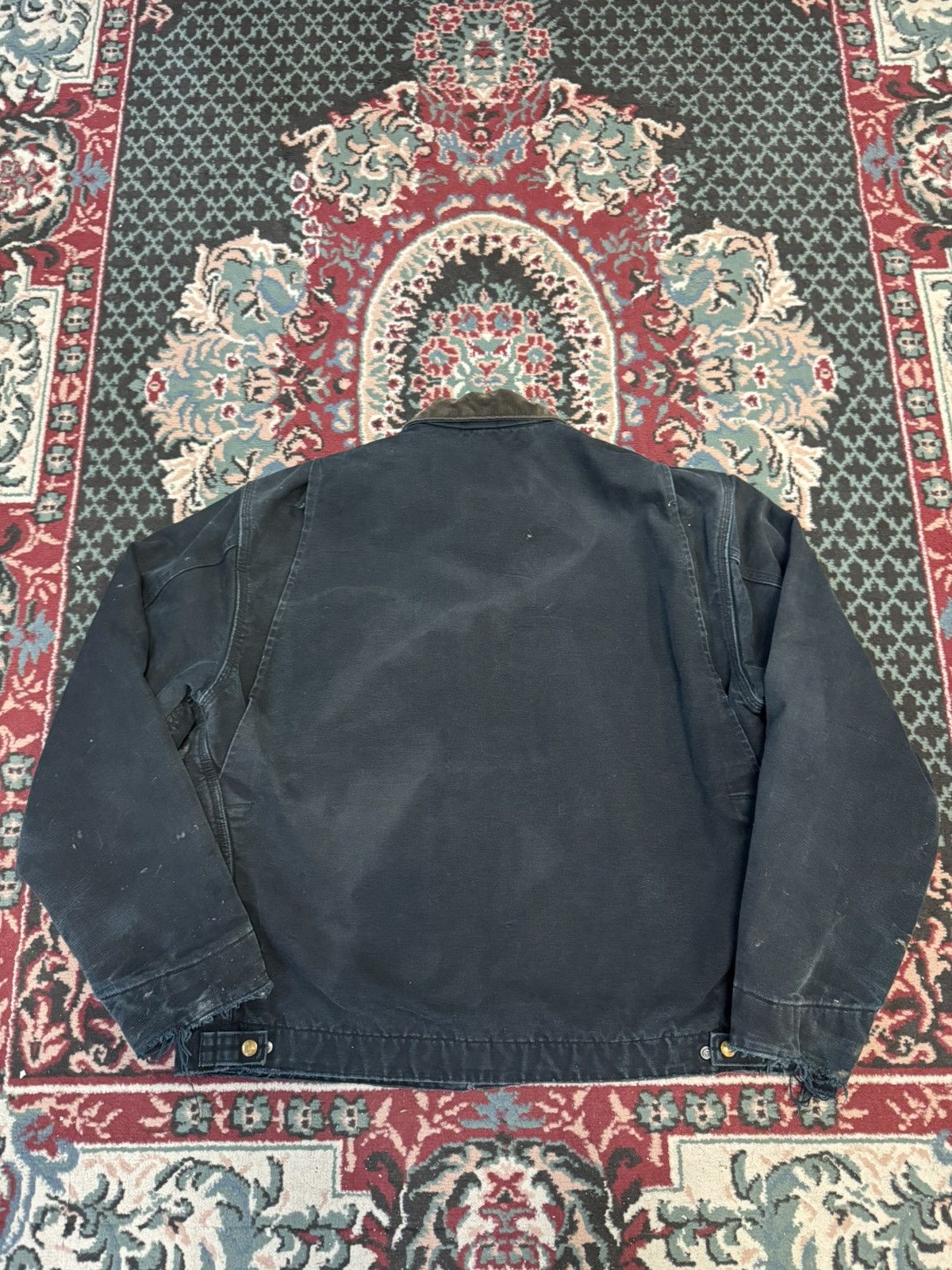 Carhartt Carhartt Workwear BMW J001 BLK Detroit Blanket Lined JKT Size US XL / EU 56 / 4 - 12 Thumbnail