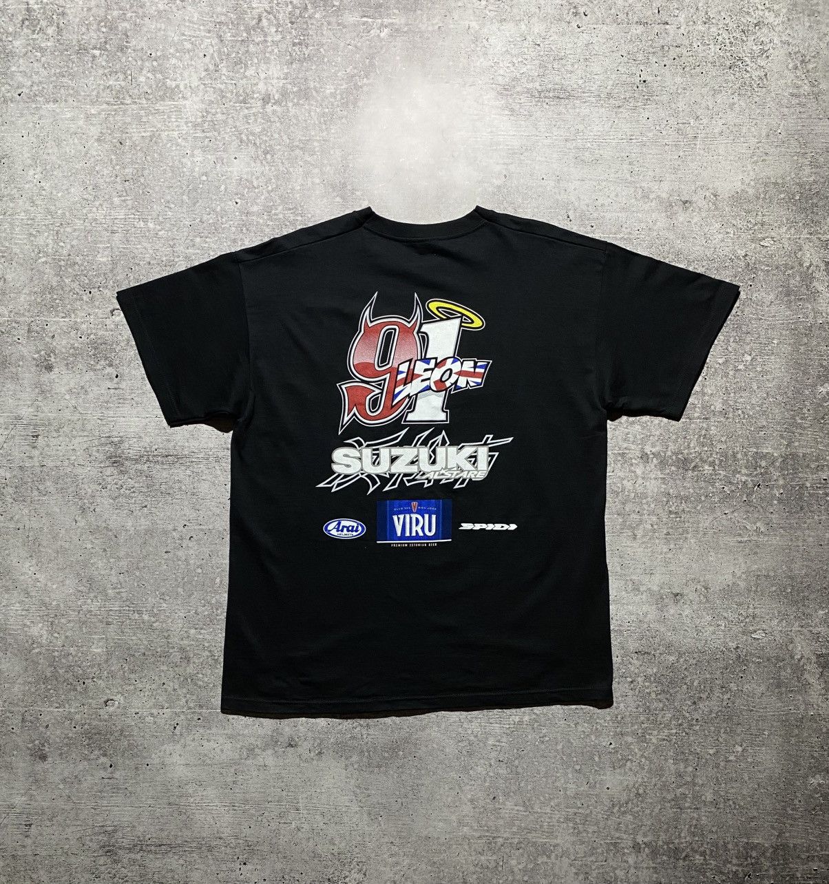 Vintage Suzuki vintage rare t shirt Size US XL / EU 56 / 4 - 2 Thumbnail