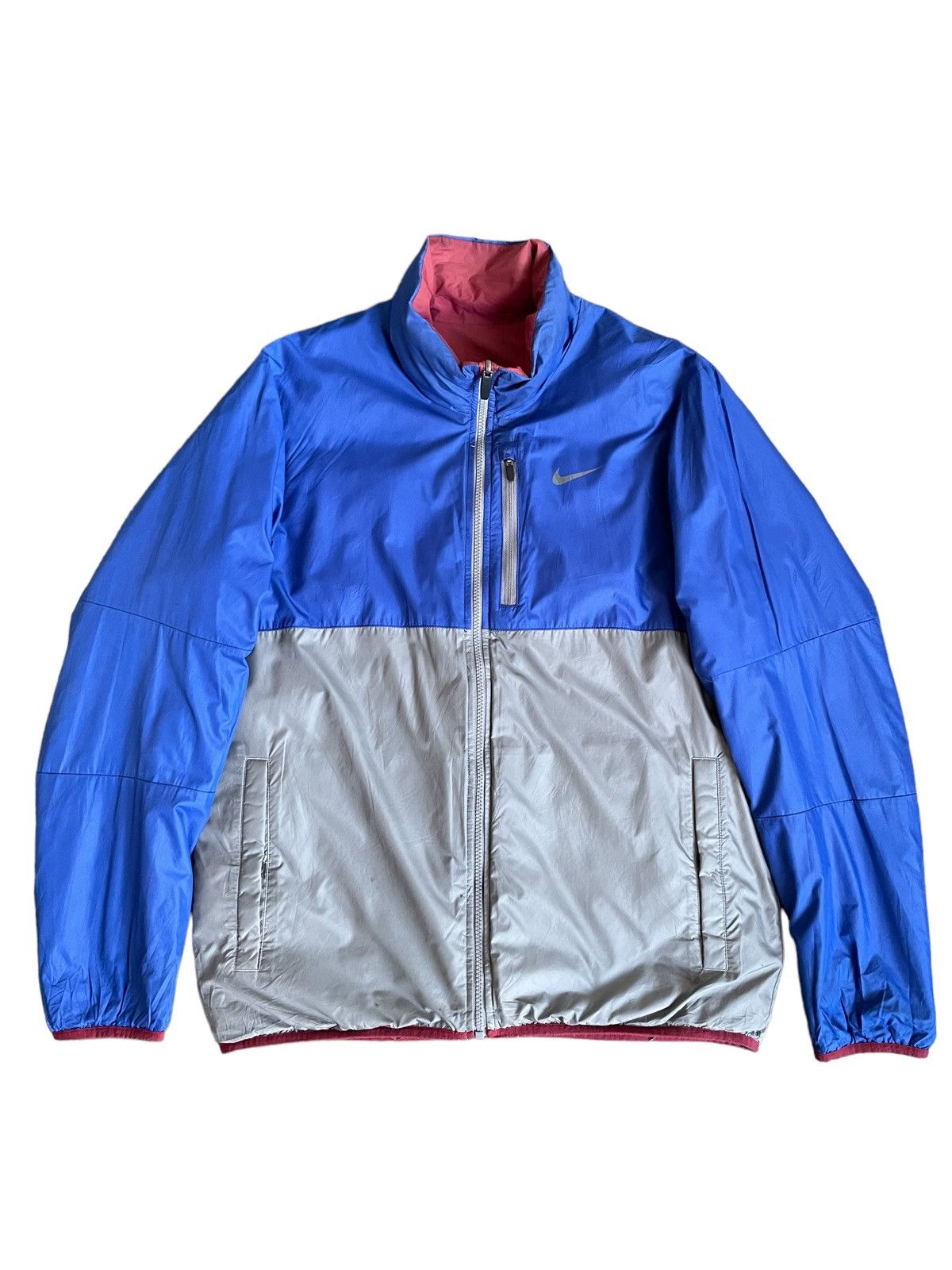 Hypebeast Vintage Y2K Nike Streetwear Reversible Light Puffer Jacket Size US M / EU 48-50 / 2 - 12 Thumbnail