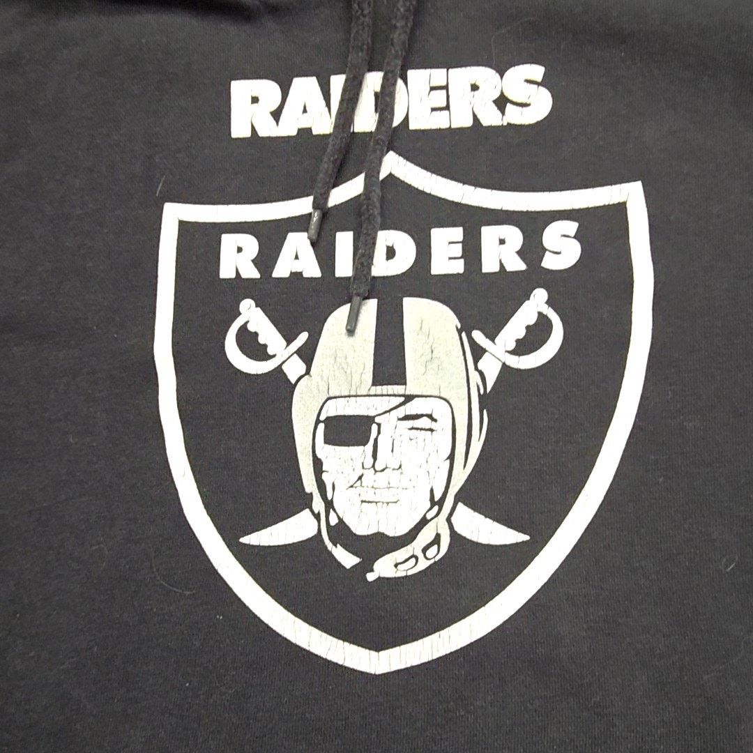 Majestic Raiders Hoodie Black Graphic NFL Majestic XL Sweatshirt Y2K Size US XL / EU 56 / 4 - 2 Thumbnail