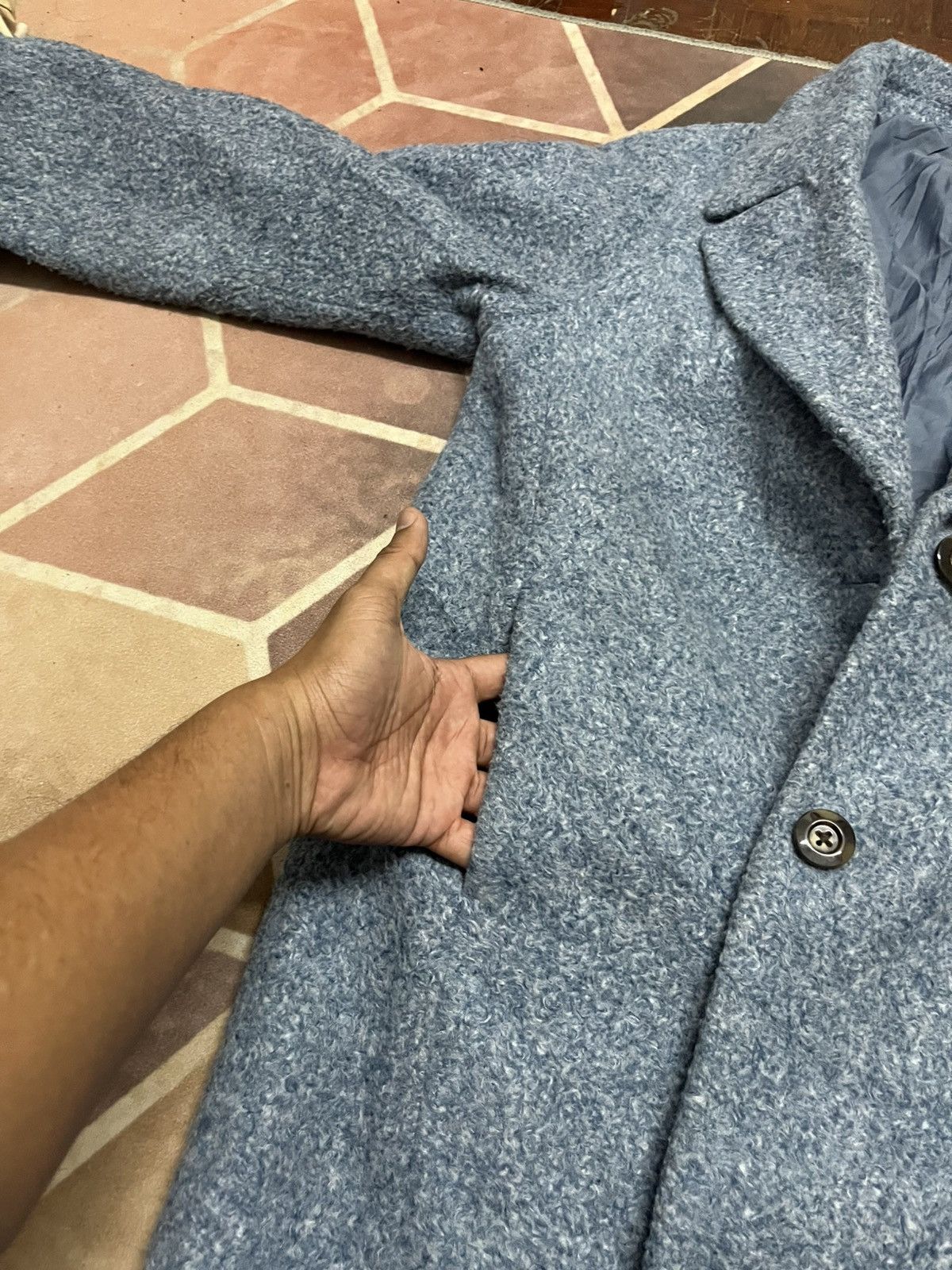 Vintage 💥Vintage 80s Wool Japanese Brand Heavy Jackets Size S / US 4 / IT 40 - 10 Thumbnail