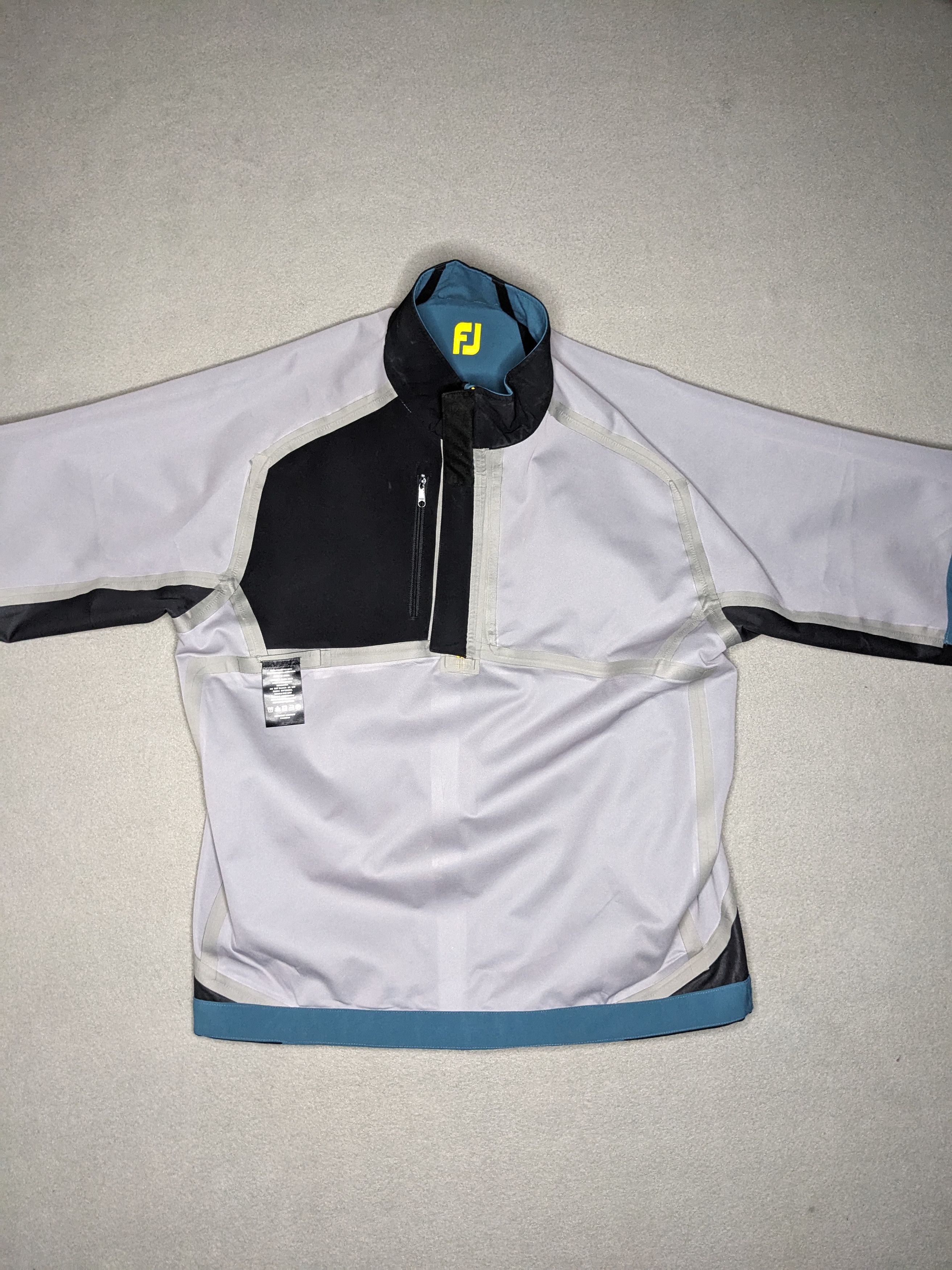 Footjoy Footjoy Dryjoys Tour XP 1/4 Zip Short Sleeve Golf Jacket Size US M / EU 48-50 / 2 - 9 Thumbnail
