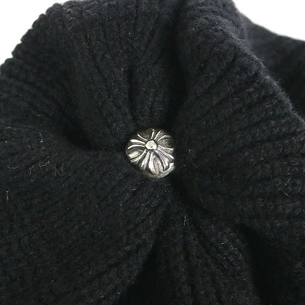 Chrome Hearts Chrome Hearts Triple Star Cashmere Beanie Size ONE SIZE - 4 Thumbnail