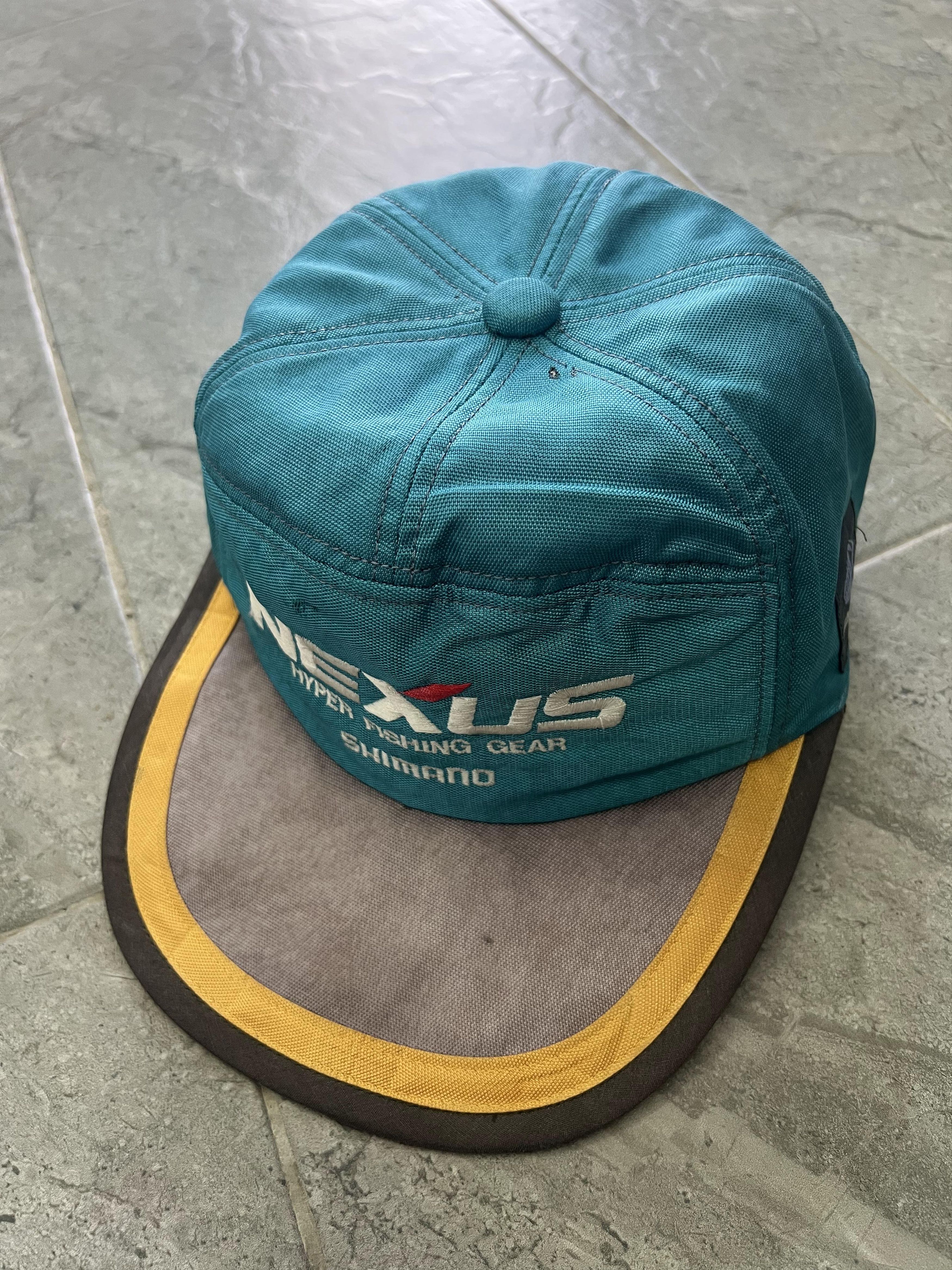 Japanese Brand Vintage 90s Shimano Nexus Hyper Fishing Gear Snapback Size ONE SIZE - 1 Thumbnail