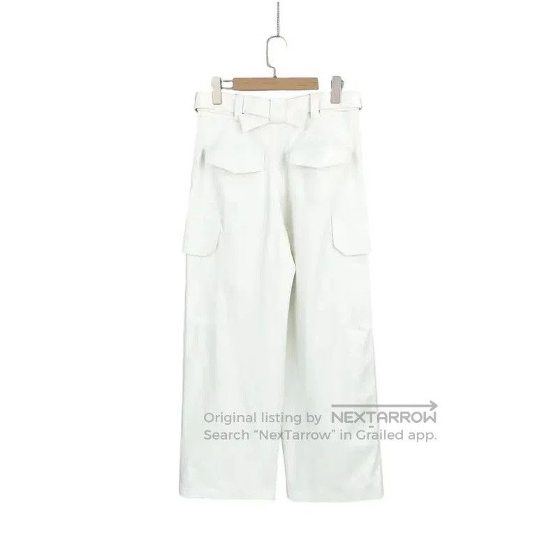 Louis Vuitton Louis Vuitton White Nylon Casual Pants . Size 26" / US 2 / IT 38 - 2 Thumbnail
