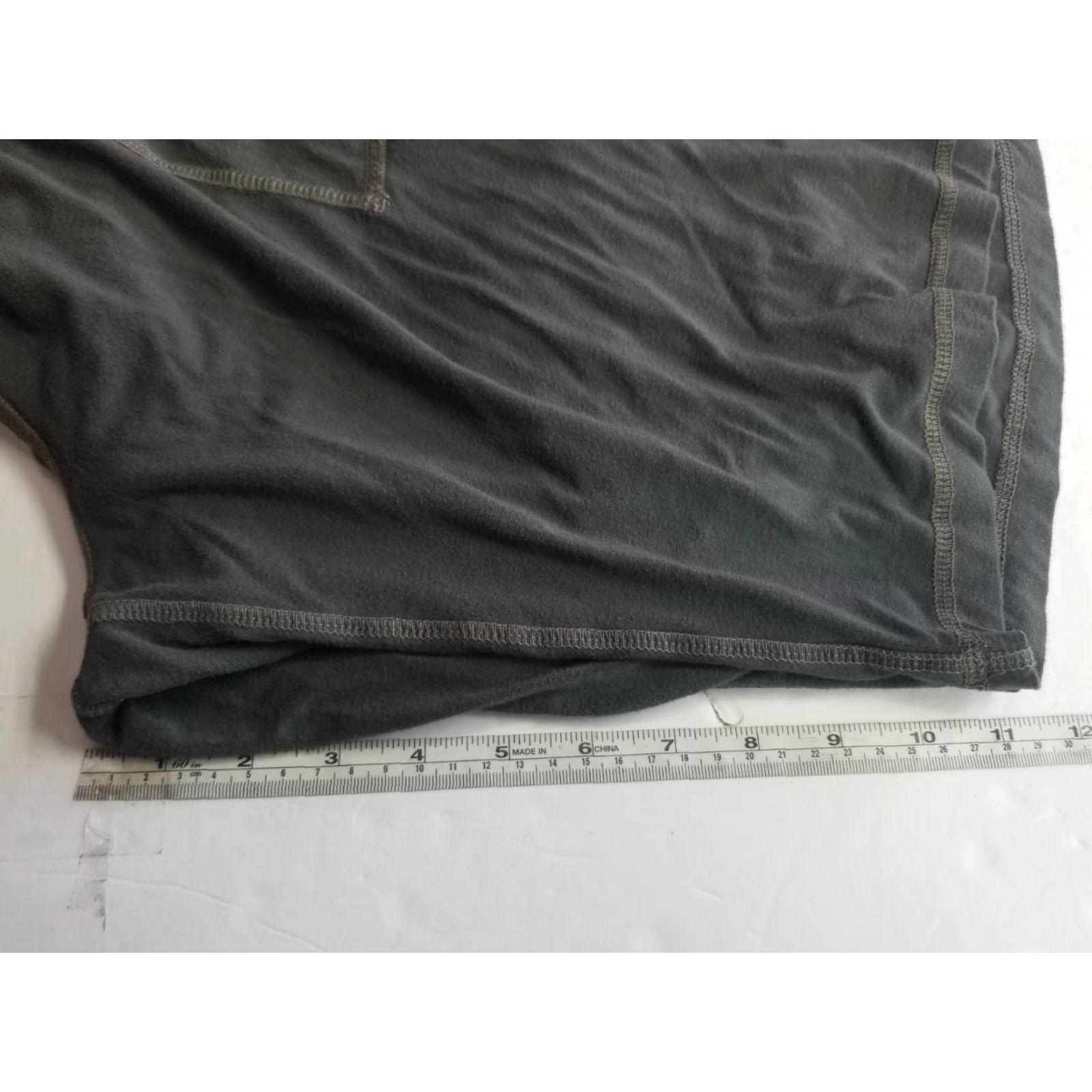 Vintage Ggo Men Shorts L Green Chino Lined Outdoor Comfort Organic Clothier Large Size US 33 - 4 Thumbnail