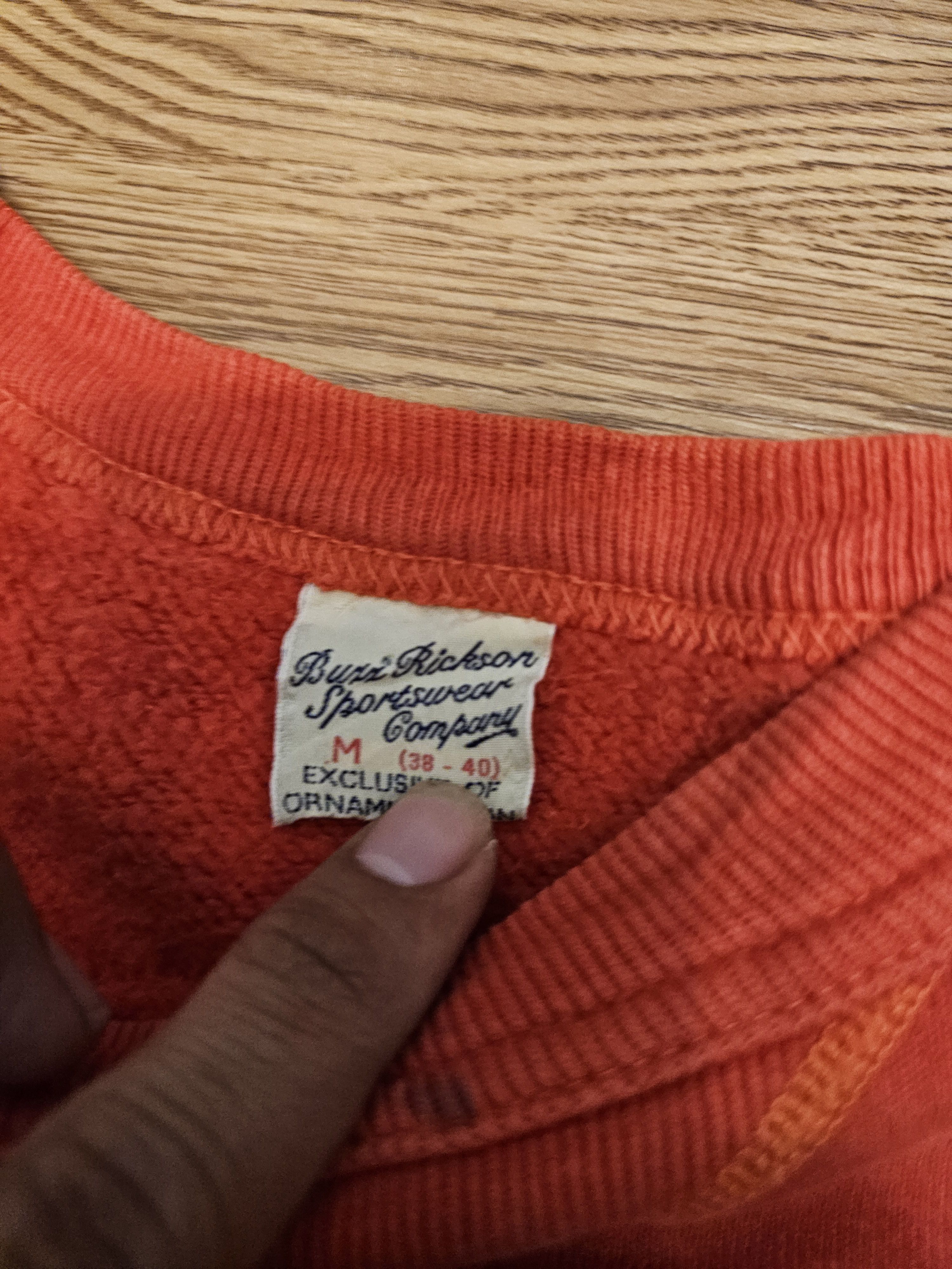 Buzz Rickson's Vintage Buzz Ricksons US NAVY Loopwheeler Crewneck Size US M / EU 48-50 / 2 - 7 Thumbnail