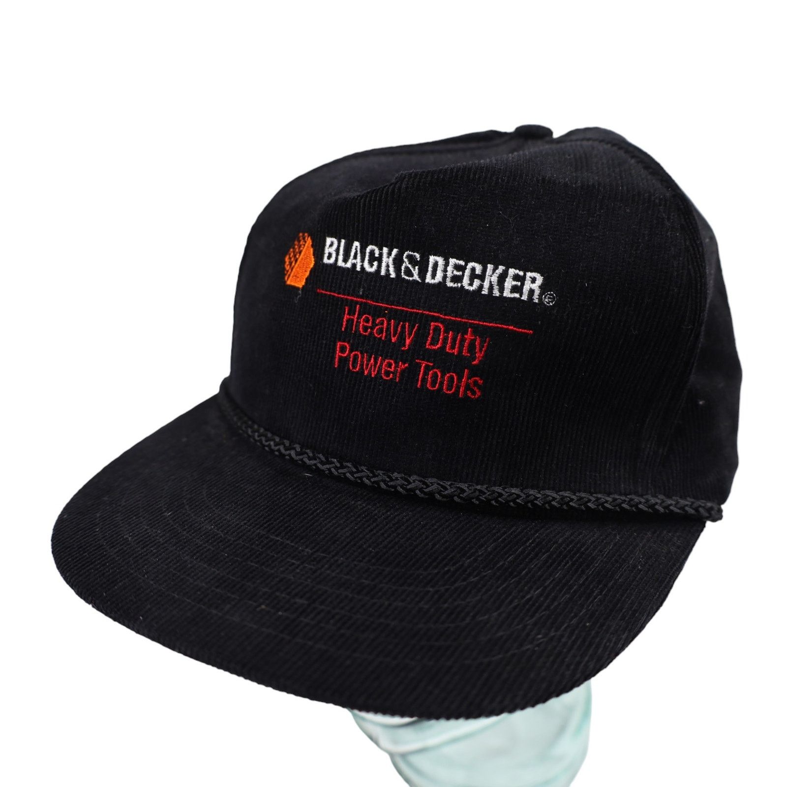 Vintage Vintage Black & Decker Corduroy Snapback Hat Size ONE SIZE - 1 Thumbnail