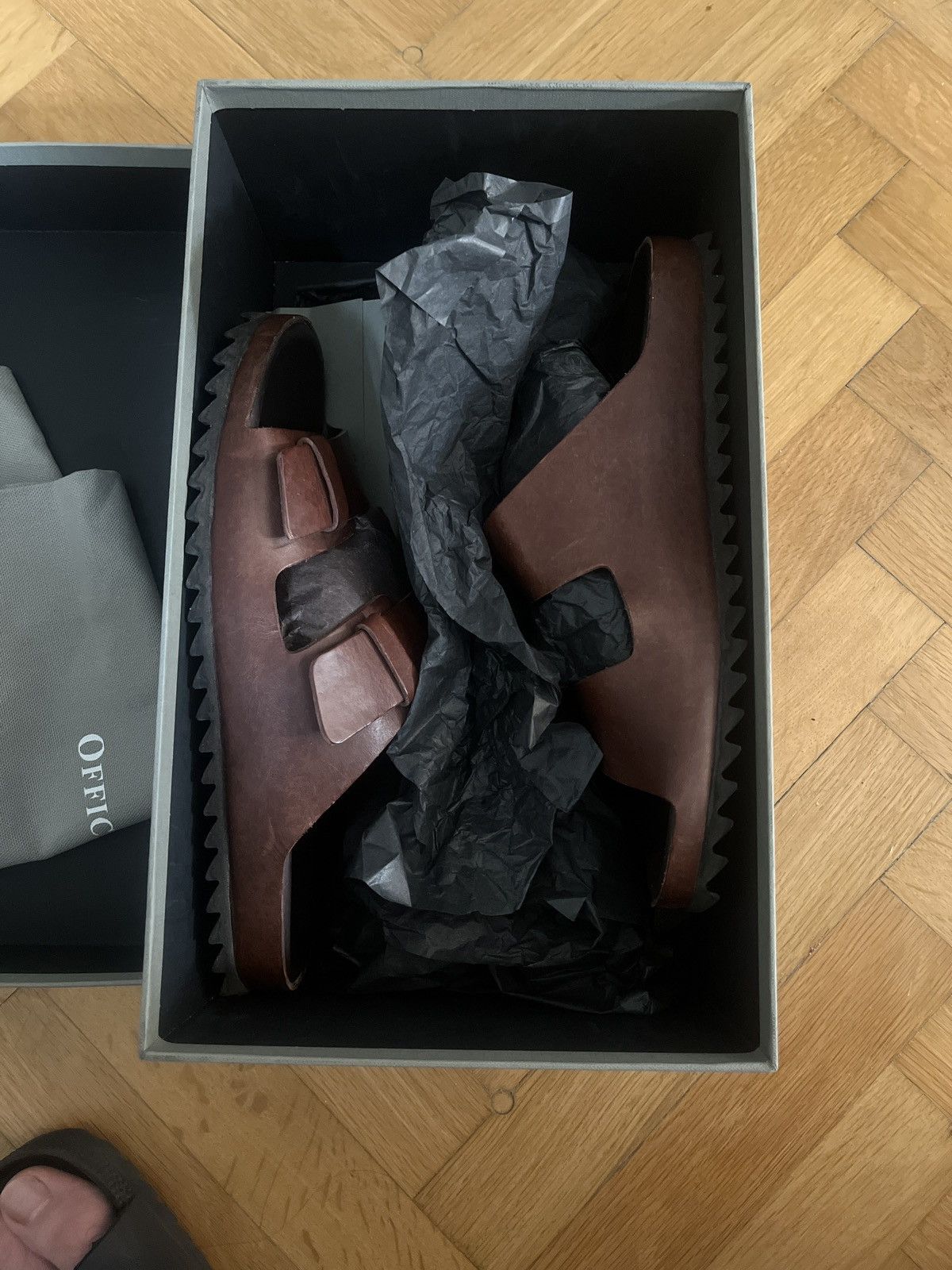 Officine Creative Officine Creative Sandals Agora 002 Leather Size US 9.5 / EU 42-43 - 8 Thumbnail