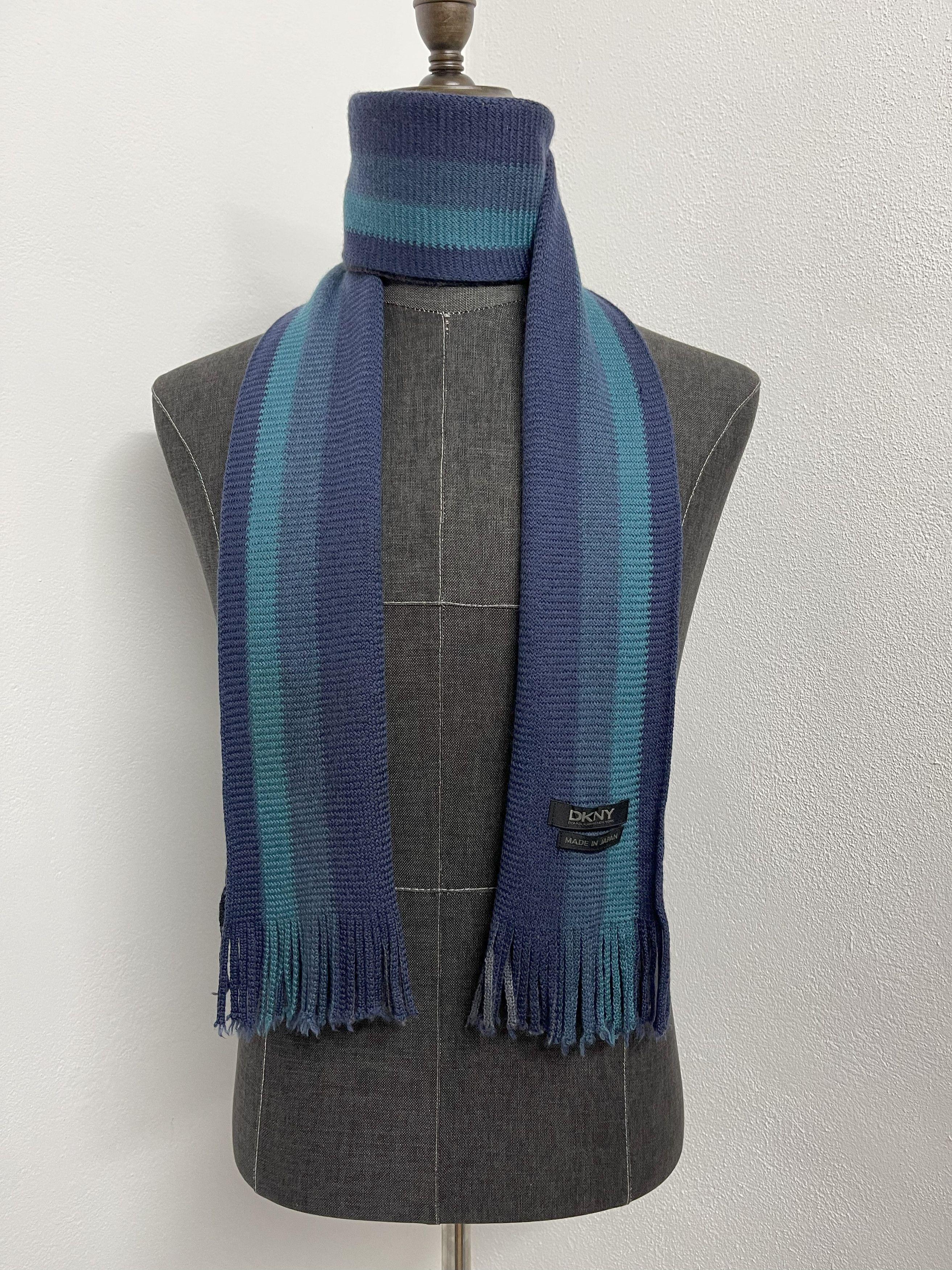 DKNY Vintage DKNY Made In Japan Scarf / Muffler - 6060 Size ONE SIZE - 1 Thumbnail