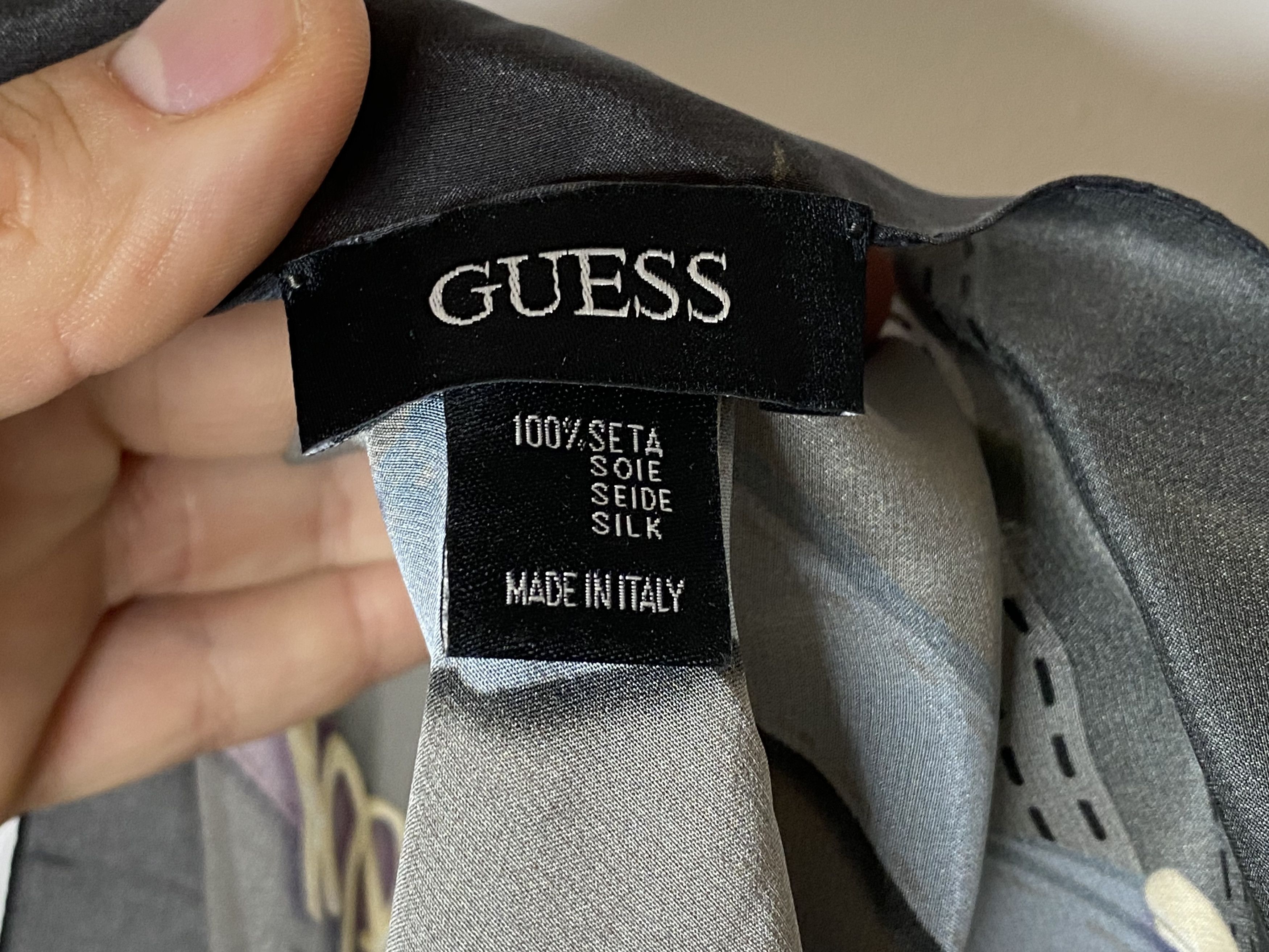 Guess GUESS 100% SILK SCARVES SCARF MADE IN ITALY Size ONE SIZE - 5 Thumbnail