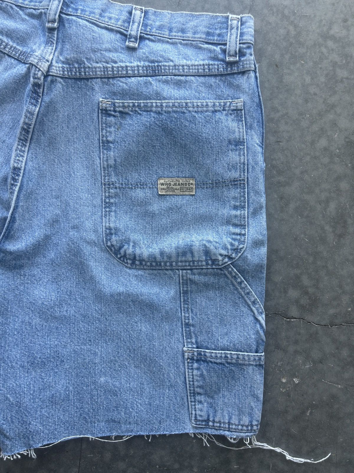 Vintage × Wrangler Vintage Y2K Wrangler Carpenter Jean Shorts Size US 34 / EU 50 - 3 Thumbnail