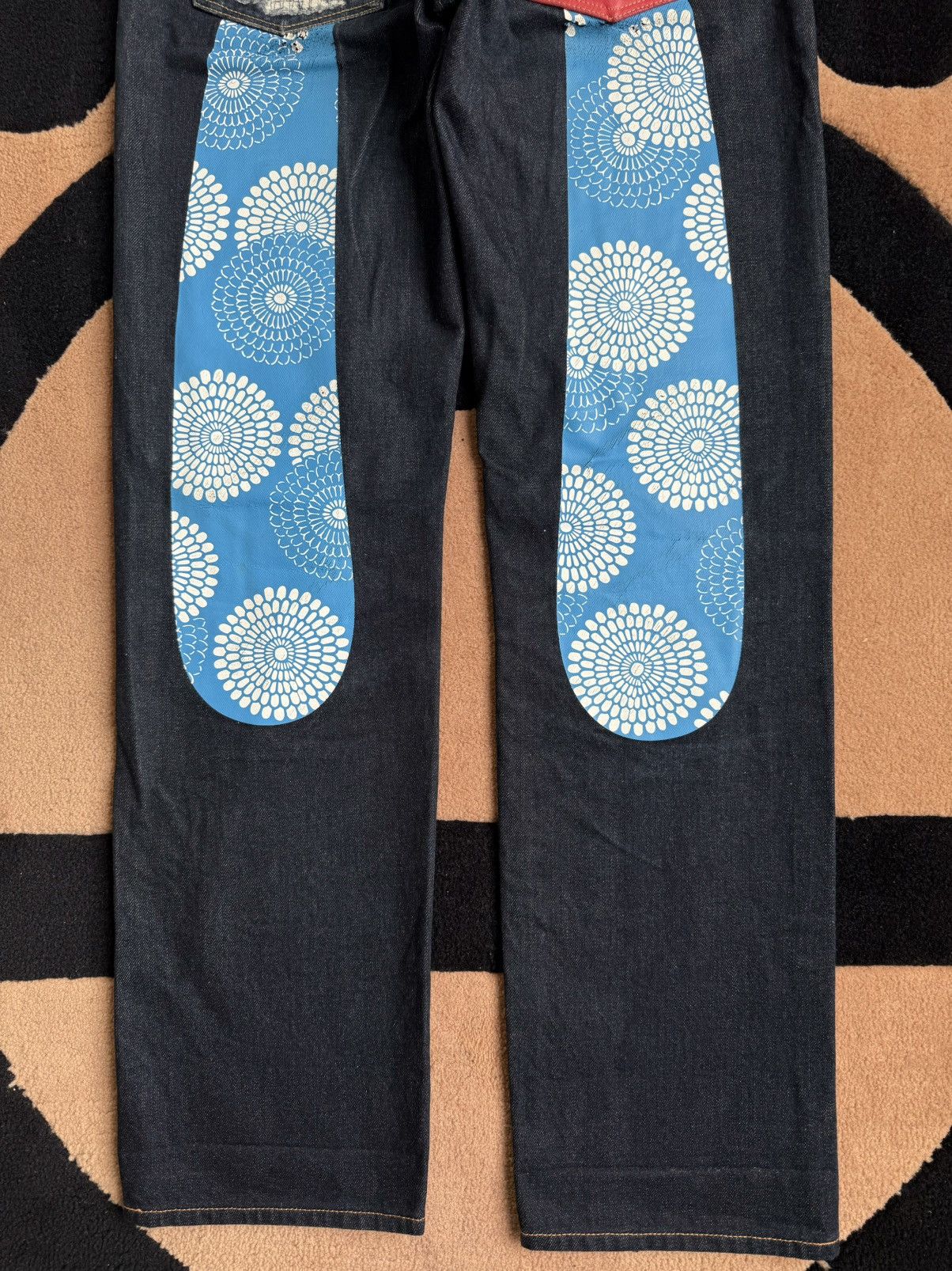 Evisu EVISU blue daicock style denim jeans！size：29x34 Size US 29 - 6 Thumbnail