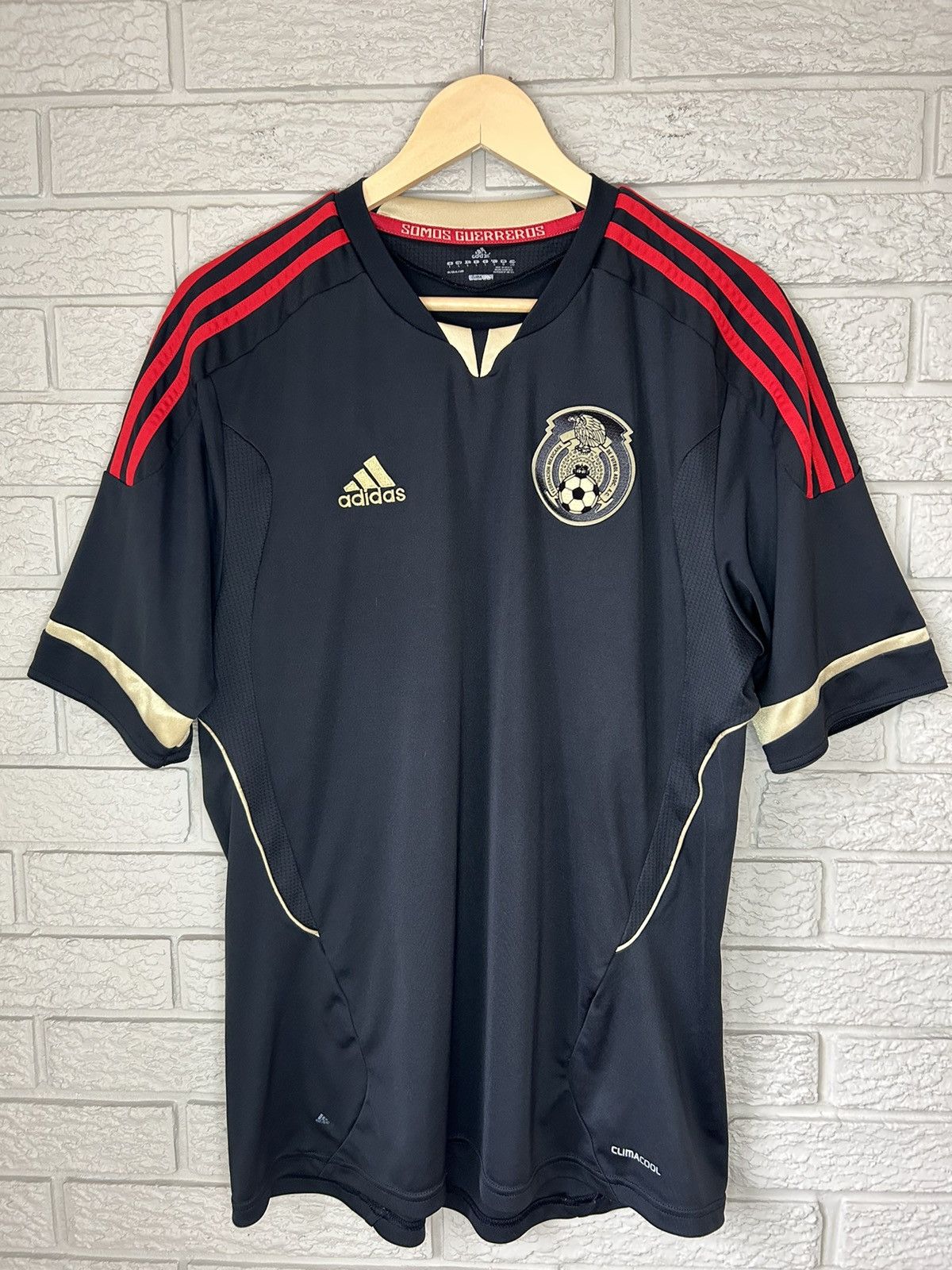 Adidas Mexico black Jersey 2011 deals M men’s