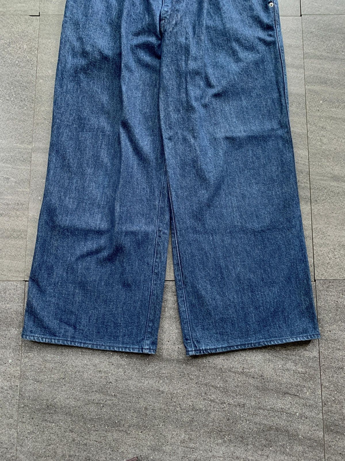 Auralee FREE TAX! Hard Twist Wideleg Denim Jeans Size US 32 / EU 48 - 5 Thumbnail