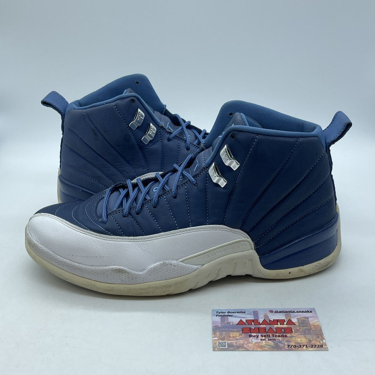 Jordan Brand Air Jordan 12 indigo Size US 11 / EU 44 - 1 Thumbnail