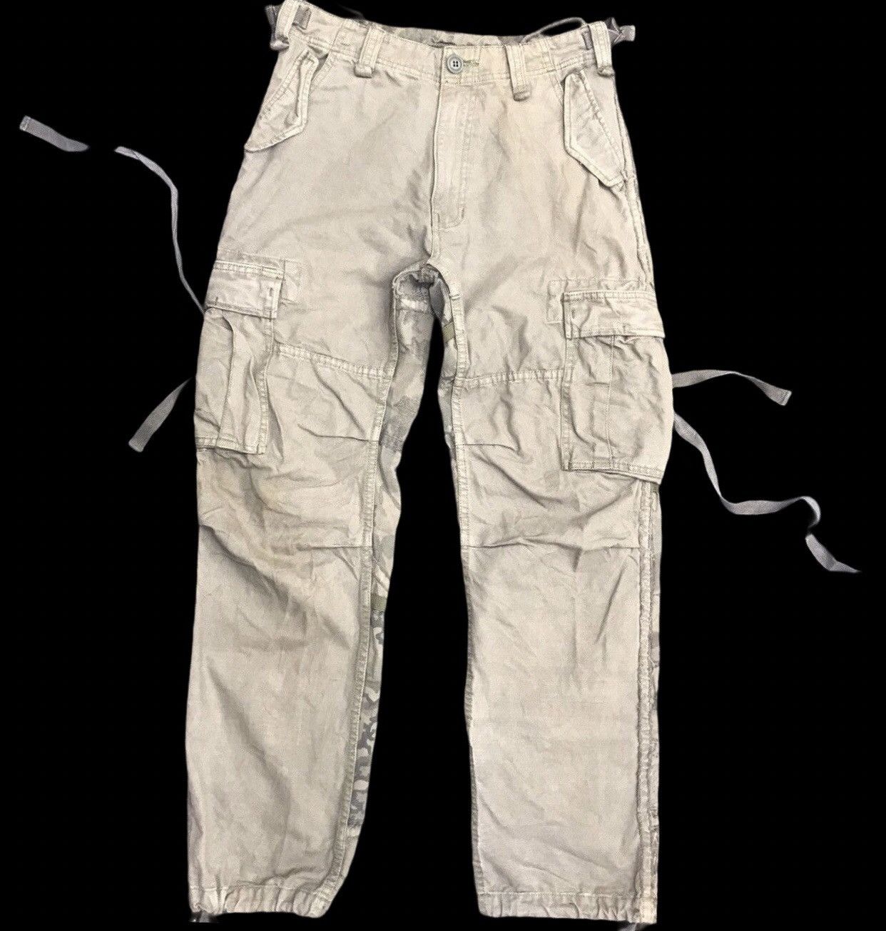 Other Archival AVIREX Very Rare Design Multipocket Patchwork Pant Size US 30 / EU 46 - 2 Thumbnail