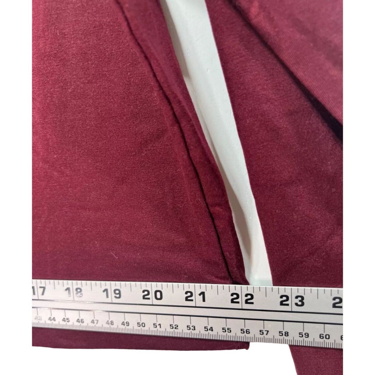 Other A New Day - Women's Long Sleeve T-Shirt - Burgundy - Large Size L / US 10 / IT 46 - 6 Thumbnail