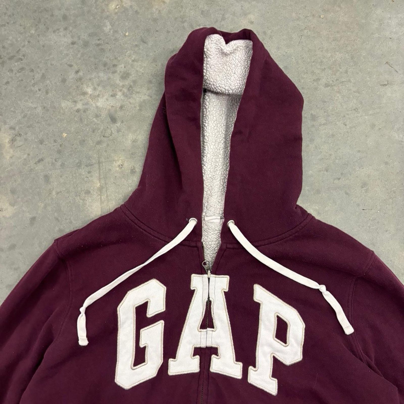 Gap Vintage gap heavyweight burgundy zip Size US L / EU 52-54 / 3 - 2 Thumbnail