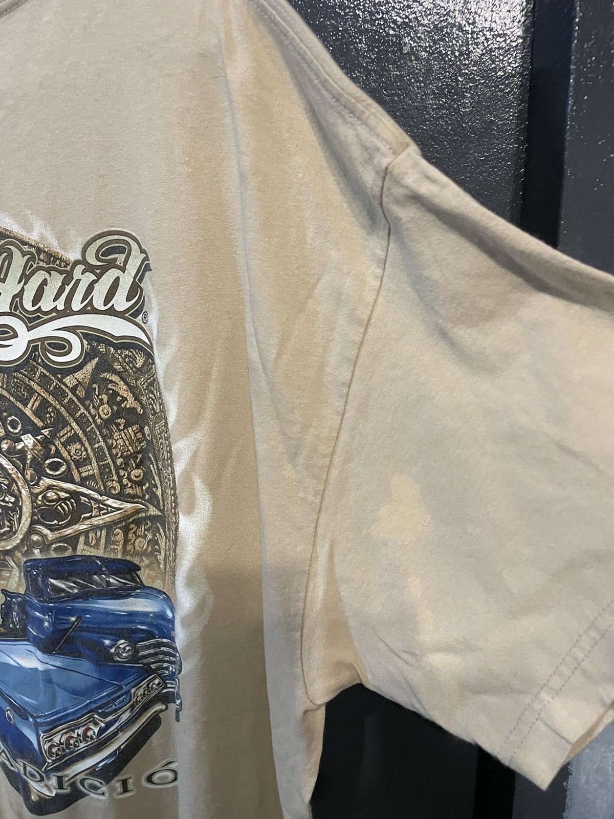 Vintage Vtg Rolling Hard La Tradicion Car Motive Size US XL / EU 56 / 4 - 8 Thumbnail