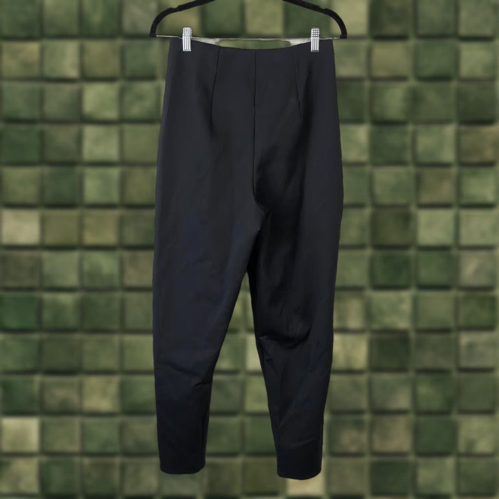 Nike Nike Pants Mens M Black Zipper Pocket Ankle Zip Stretch Athletic Running Track Pants Nike Swoosh on inner waistband Size US 31 - 1 Thumbnail