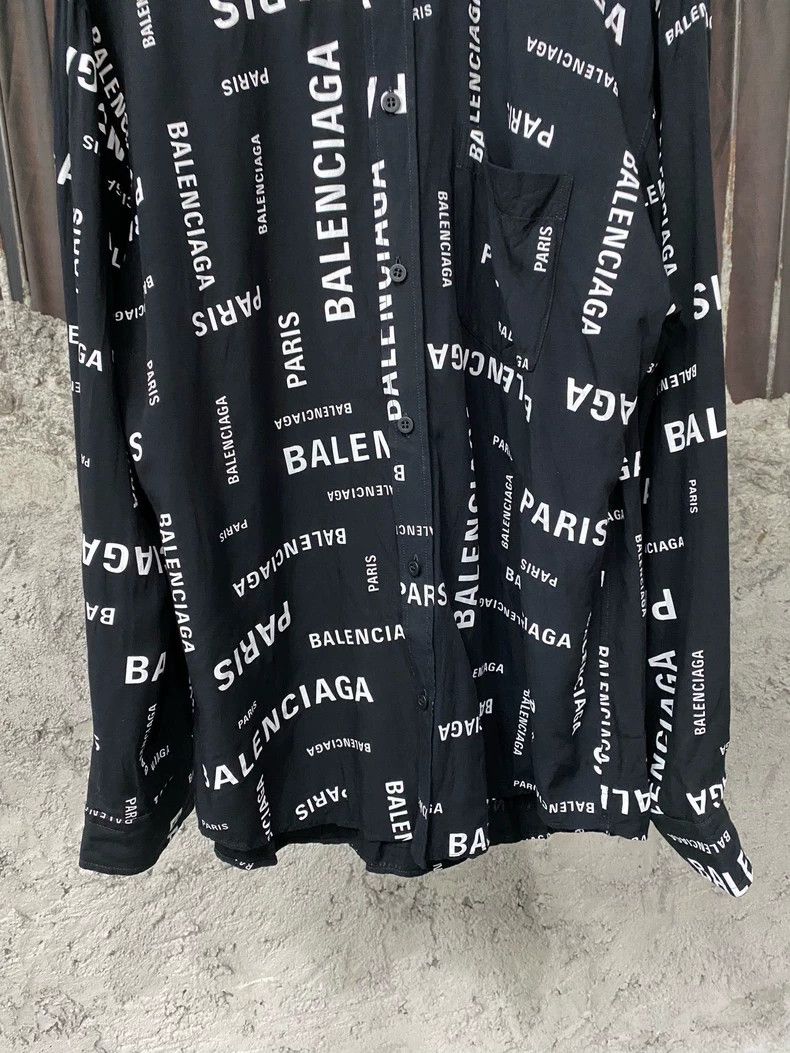 Balenciaga Balenciaga size 34 Long Sleeve Shirt Size M / US 6-8 / IT 42-44 - 4 Thumbnail