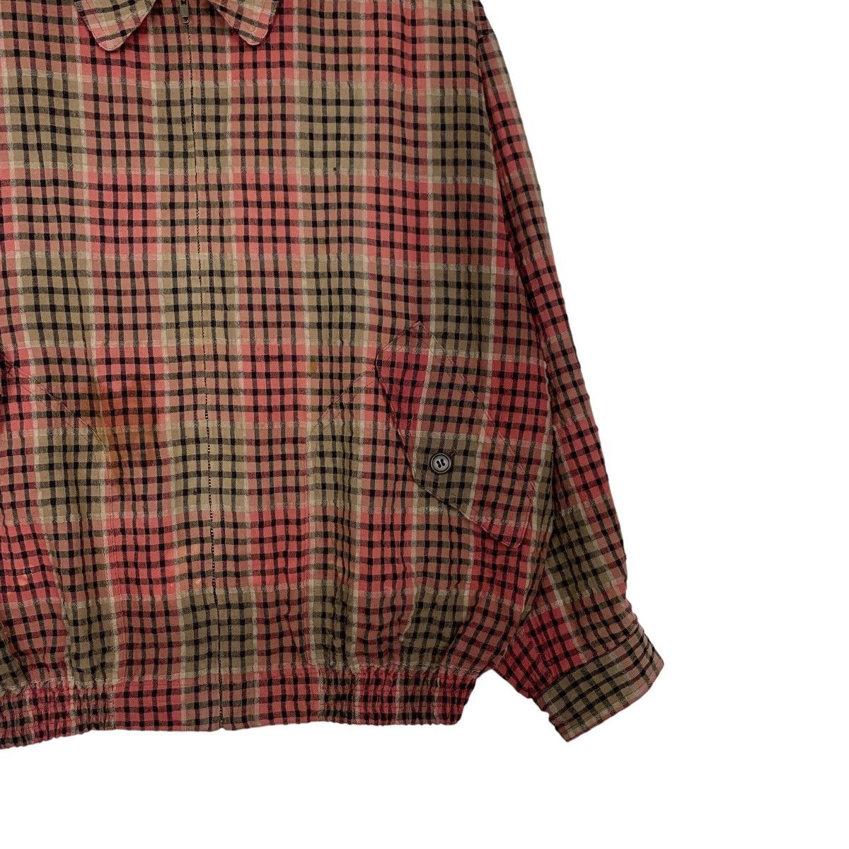 Vintage TOKYO TAYA GINZA Checked Casual Jacket #2685-C120 Size US L / EU 52-54 / 3 - 4 Thumbnail
