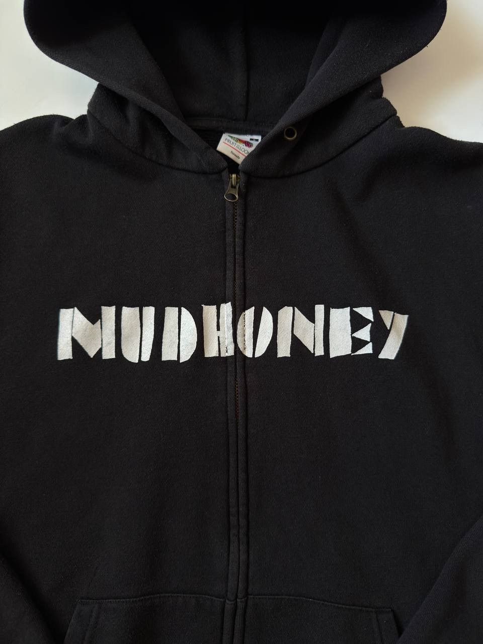 Band Tees MUDHONEY vintage black zip hoodie S sz big logo back Size US S / EU 44-46 / 1 - 3 Thumbnail