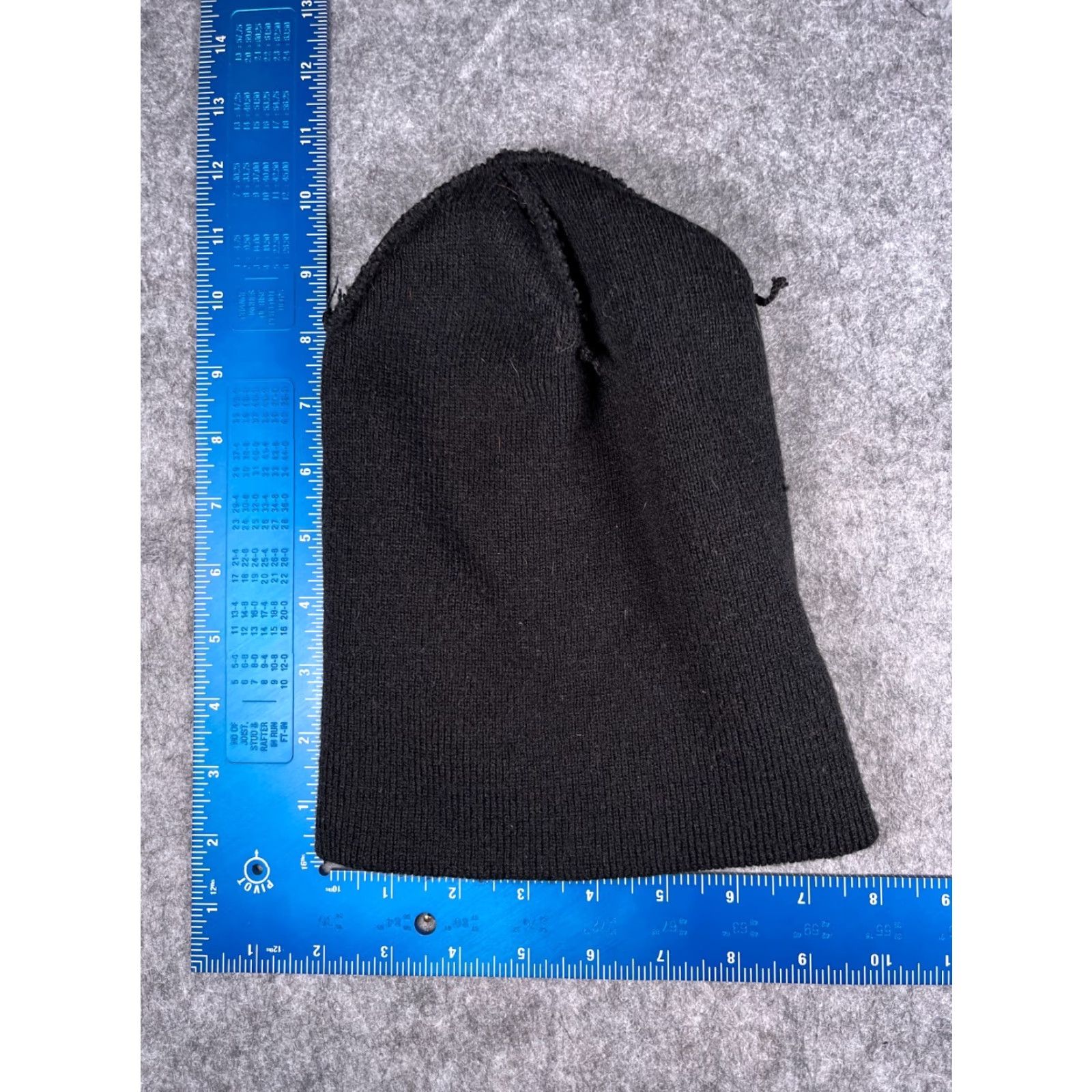 Huf HUF Beanie Hat Adult One Size Black Knit 100% Acrylic Ski Beanie Mens Winter Size ONE SIZE - 6 Thumbnail