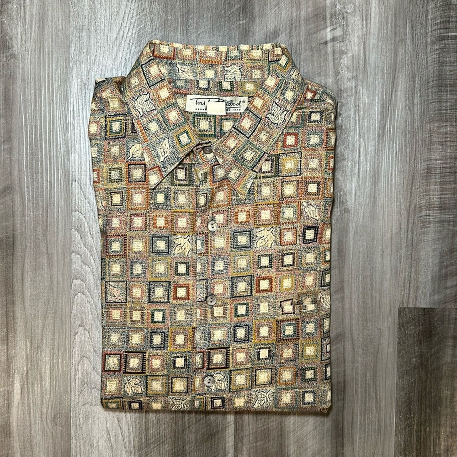 Tori Richard Tori Richard Hawaiian Autumn Cotton Lawn - Large Size US L / EU 52-54 / 3 - 1 Thumbnail
