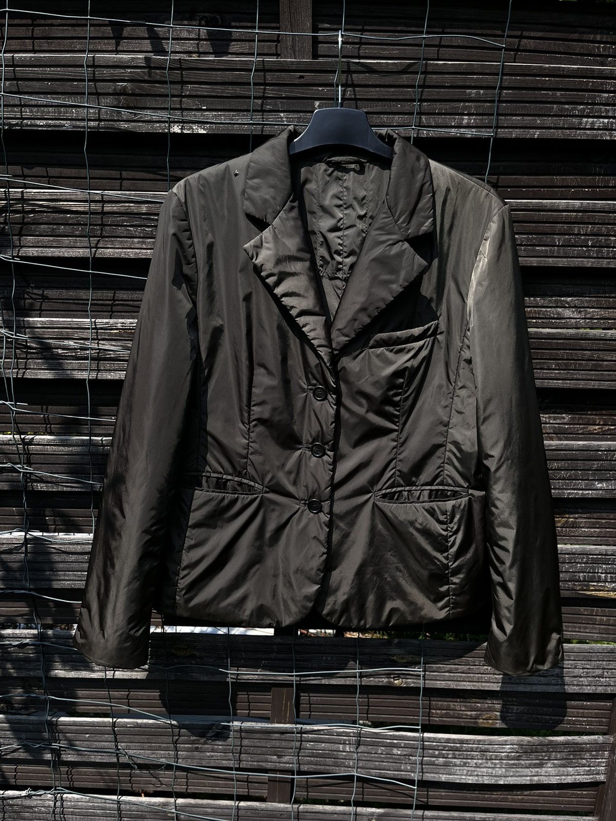 Prada 🔴 PRADA SS06 NYLON JACKET LUXURY ARCHIVE Y2K BLAZER Size M / US 6-8 / IT 42-44 - 6 Thumbnail