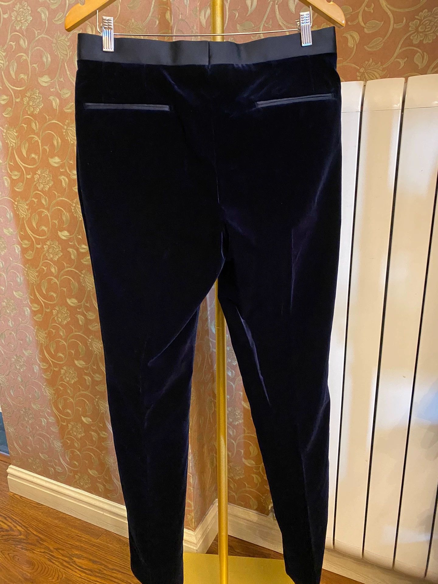 Ermenegildo Zegna Zegna Main Line Swiss-Made Velvet Trousers Size US 32 / EU 48 - 3 Thumbnail