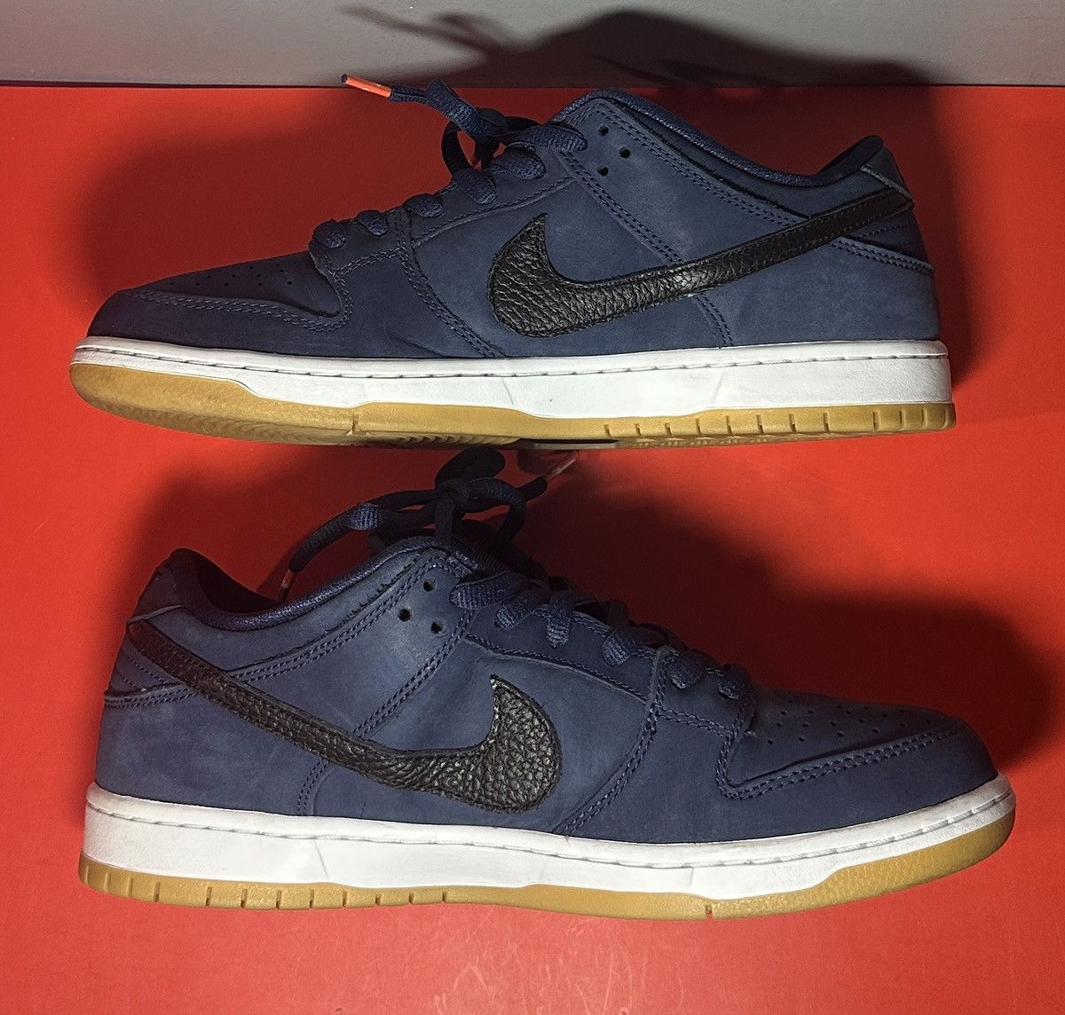 Nike Size 11 - Nike Dunk Pro ISO SB Low Navy Gum Size US 11 / EU 44 - 2 Thumbnail