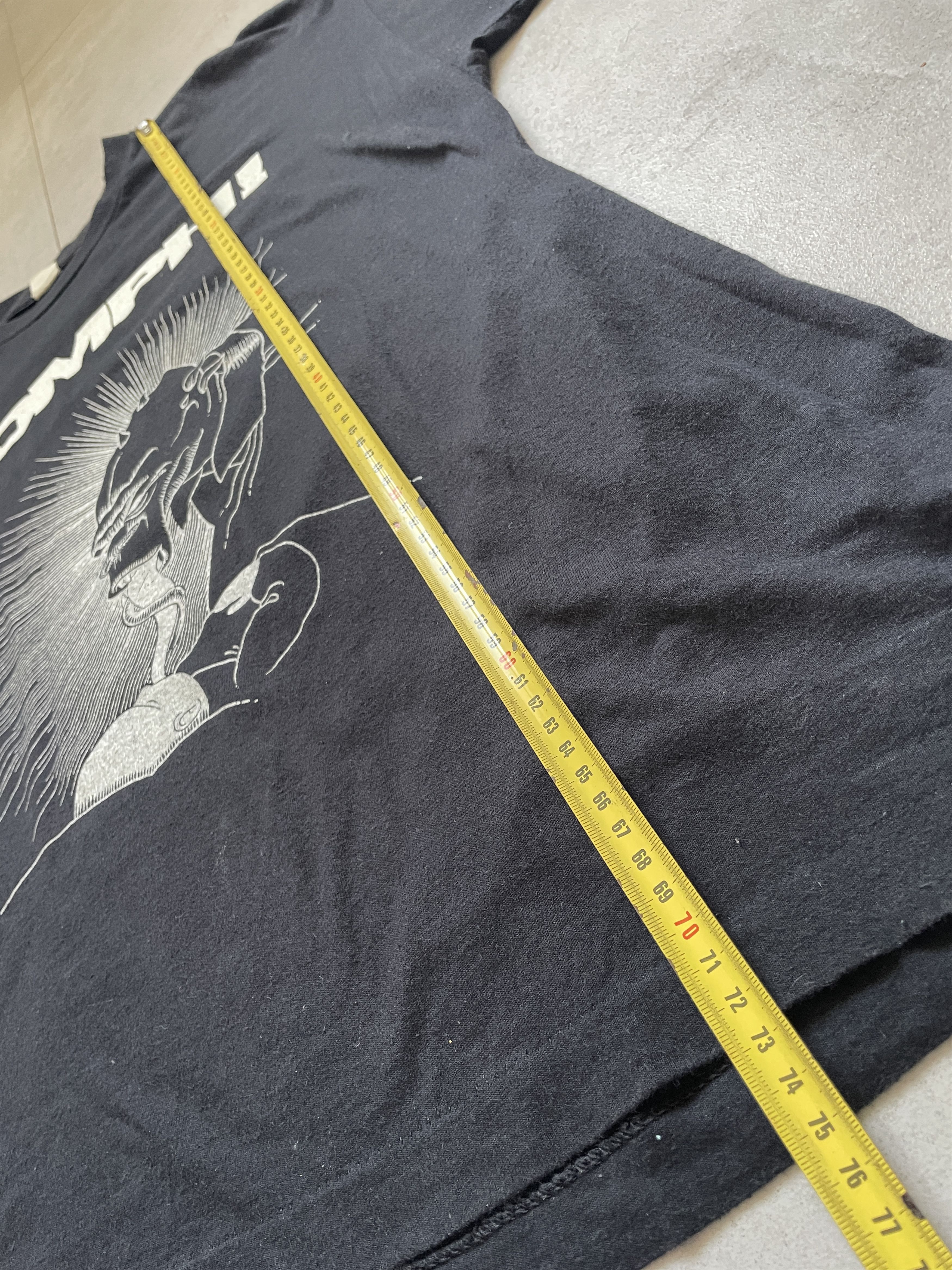 Band Tees VINTAGE 80S SCREEN STARS OOMPH! SOUL THIEF SINGLE STITCH TEE Size US XL / EU 56 / 4 - 13 Thumbnail