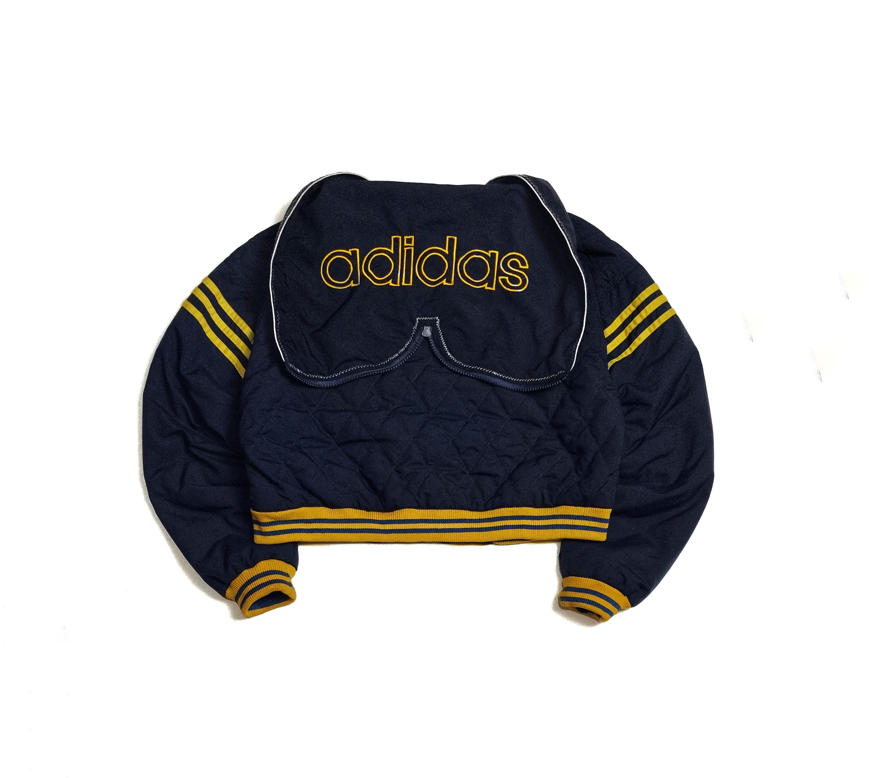 Adidas 💥SOLD💥 Vintage Adidas Croped Zip Up Jacket Size M / US 6-8 / IT 42-44 - 9 Thumbnail