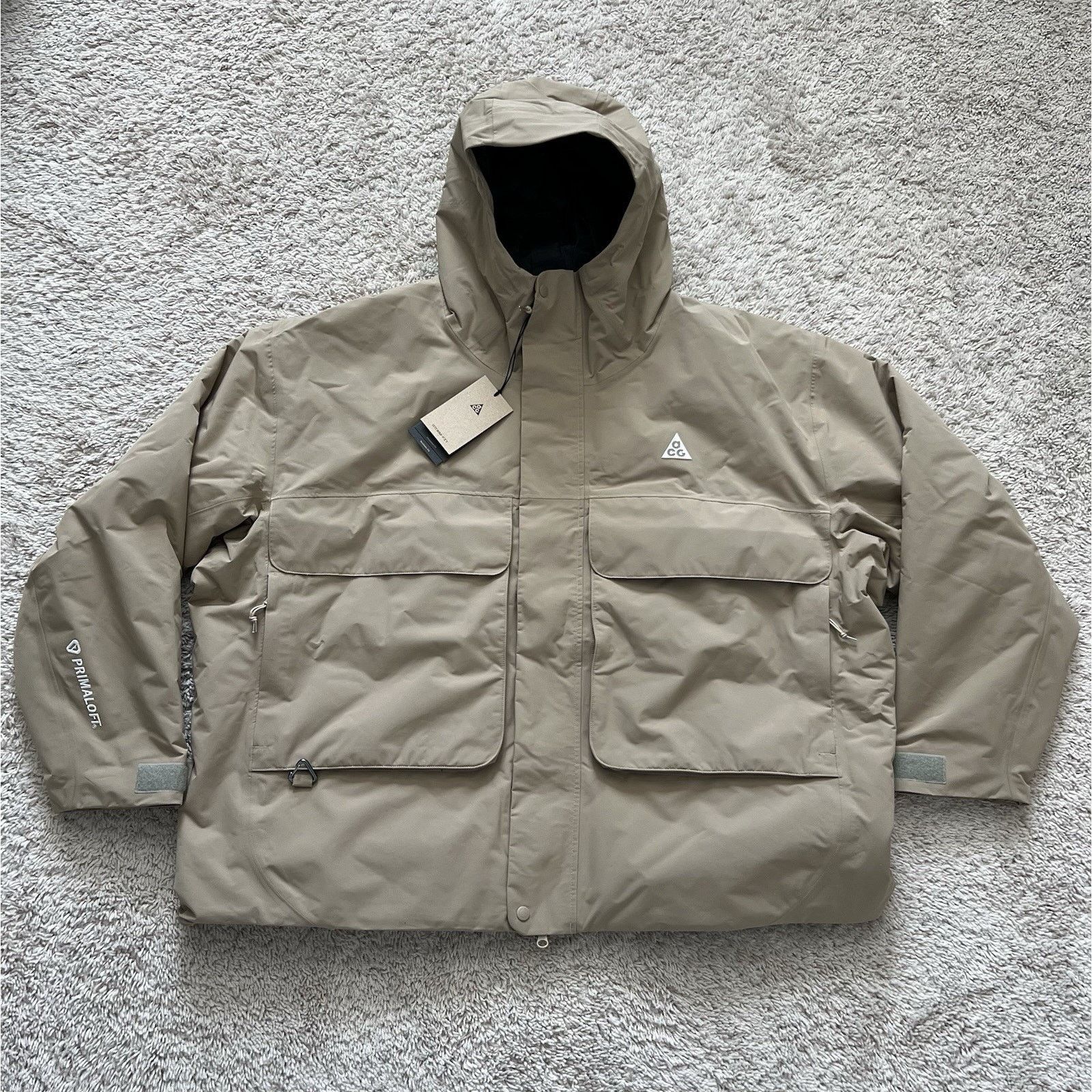 Nike Nike ACG PrimaLoft Skull Peak Storm-FIT Jacket Khaki Size US XXL / EU 58 / 5 - 7 Thumbnail
