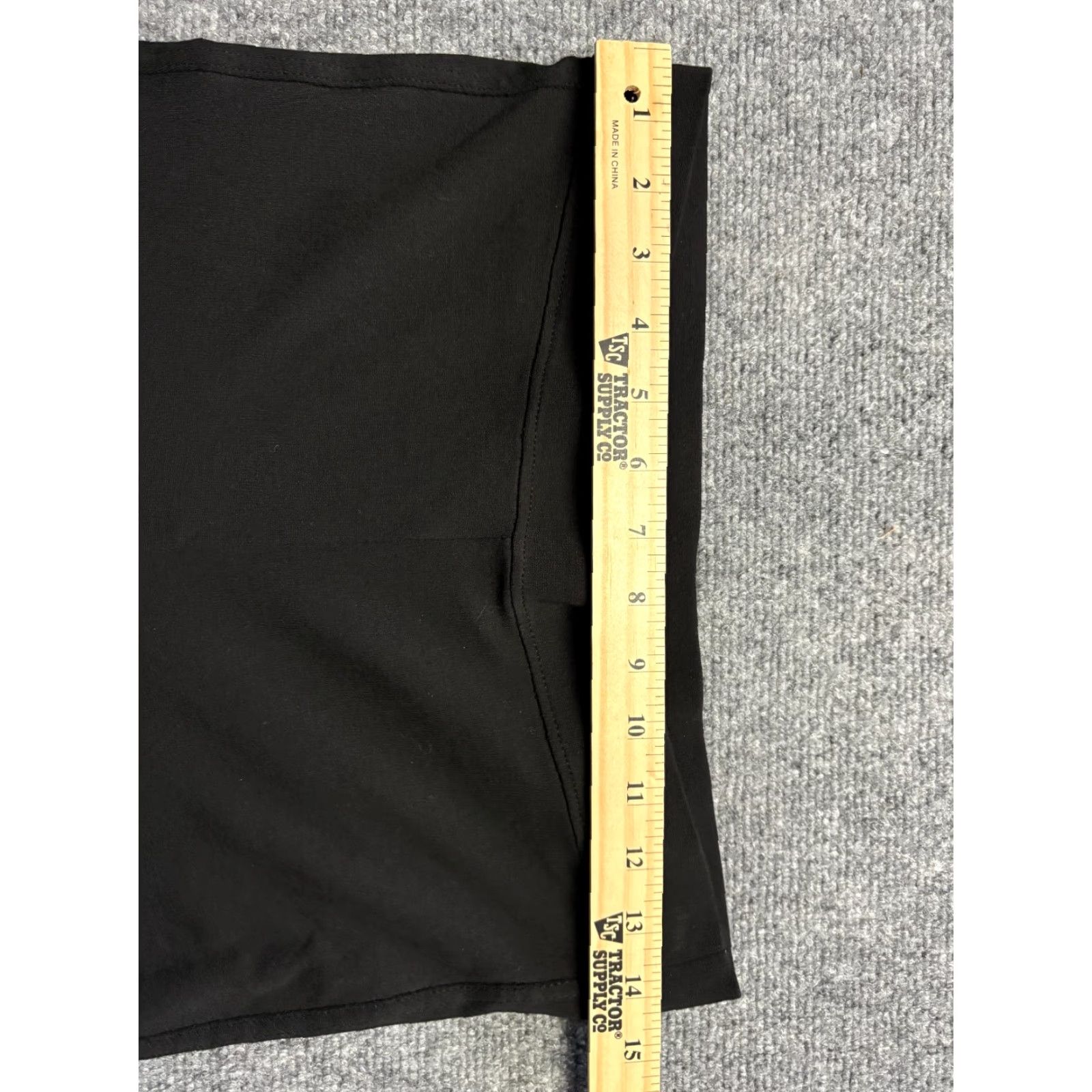 Vintage Charming Charlie Leggings Womens Medium M Black Leggings Knee Patches Athletic Size 32" / US 10 / IT 46 - 3 Thumbnail