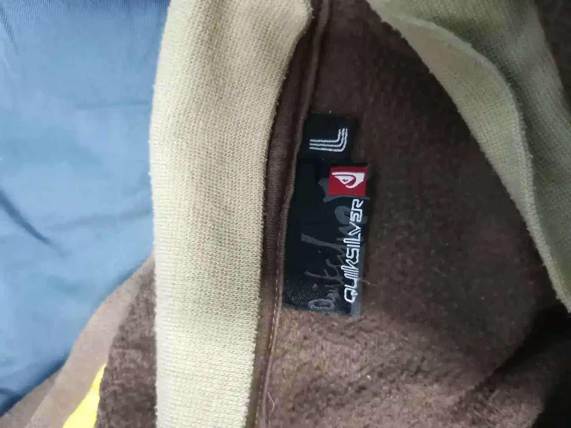 Quiksilver Vintage Quiksilver Big Logo Sweatshirt Hoodie Size US L / EU 52-54 / 3 - 7 Thumbnail