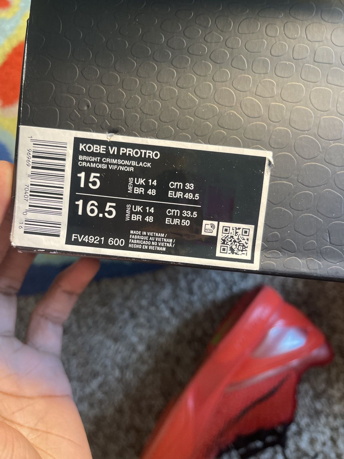 Nike Kobe VI Protro Reverse Grinch Size US 15 / EU 48 - 8 Thumbnail
