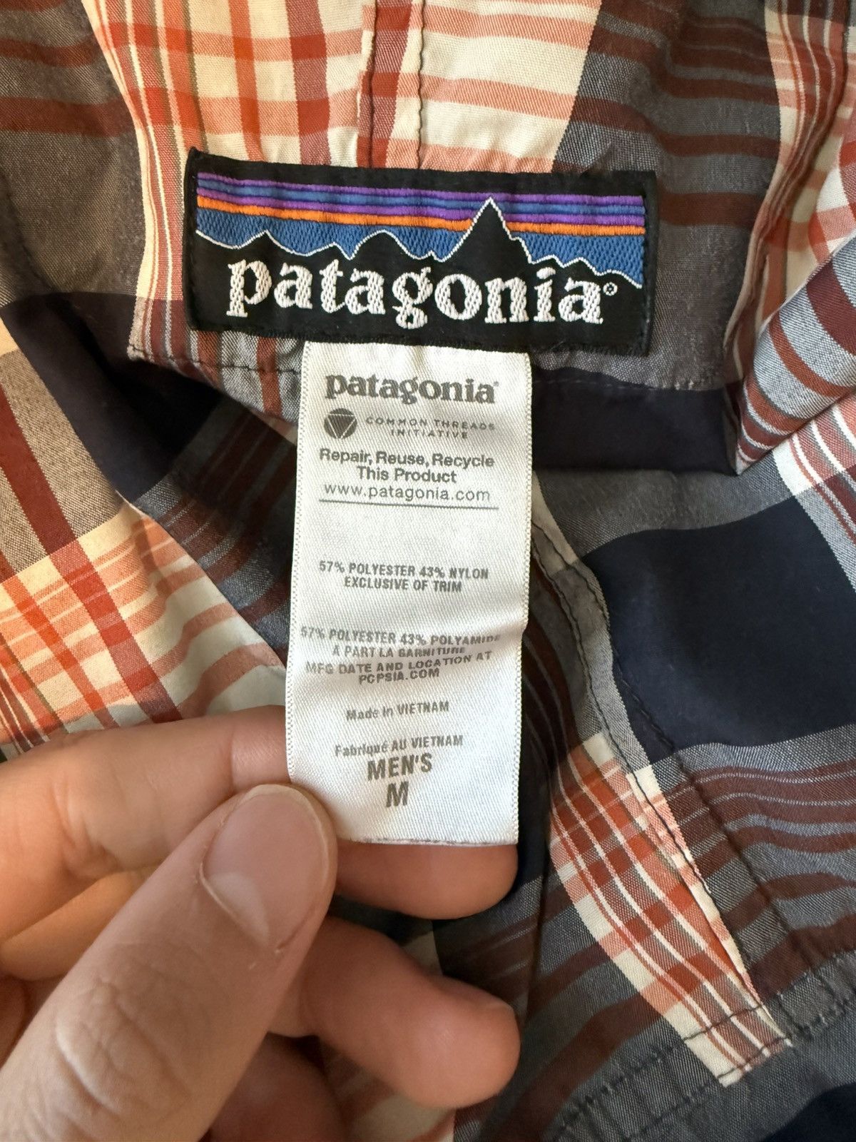 Patagonia Rare Vintage Plaid Patagonia Size US M / EU 48-50 / 2 - 4 Thumbnail